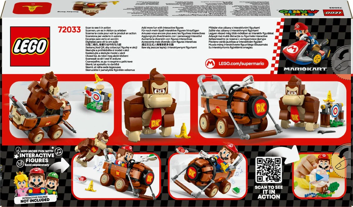 LEGO Super Mario: Mario Kart – Donkey Kong & DK Jumbo 72033 - Image 3
