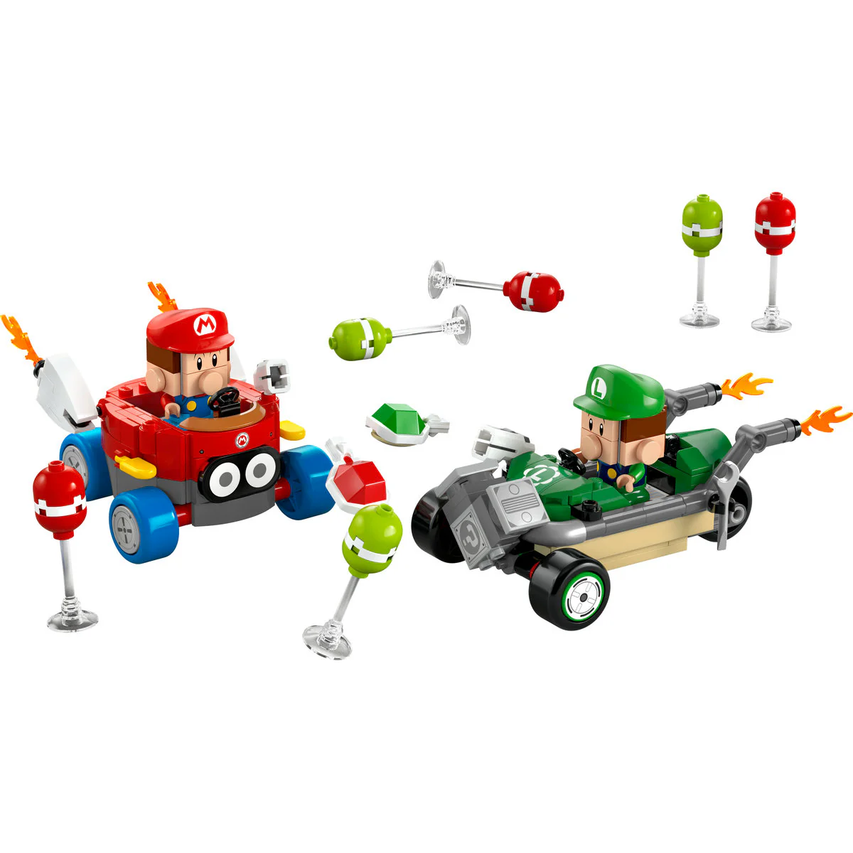 LEGO Super Mario Mario Kart – Baby Mario vs. Baby Luigi 72034 - Image 2
