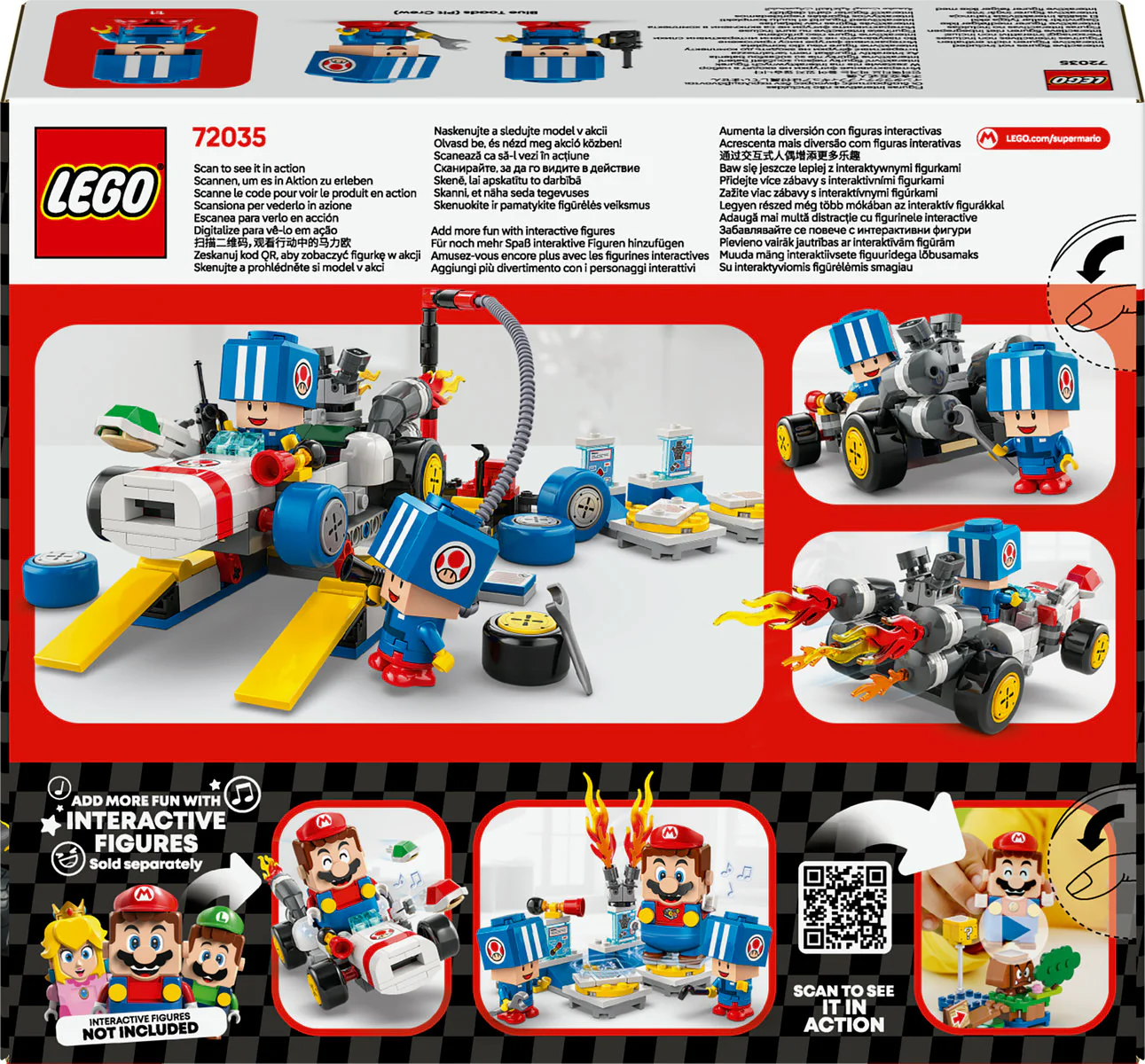 LEGO Super Mario: Mario Kart – Toad’s Garage 72035 - Image 3