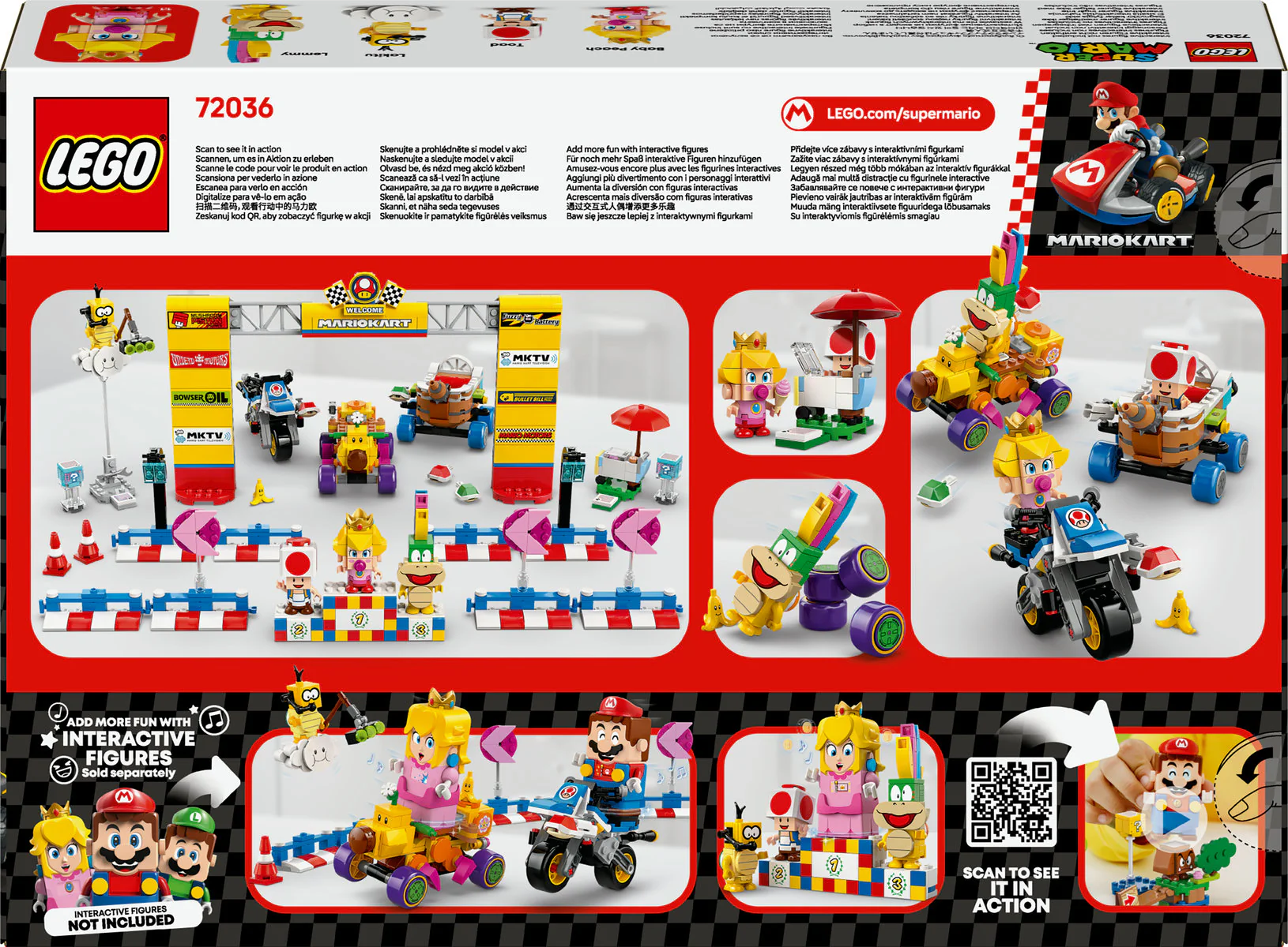 LEGO Super Mario Mario Kart – Baby Peach & Grand Prix Set 72036 - Image 3
