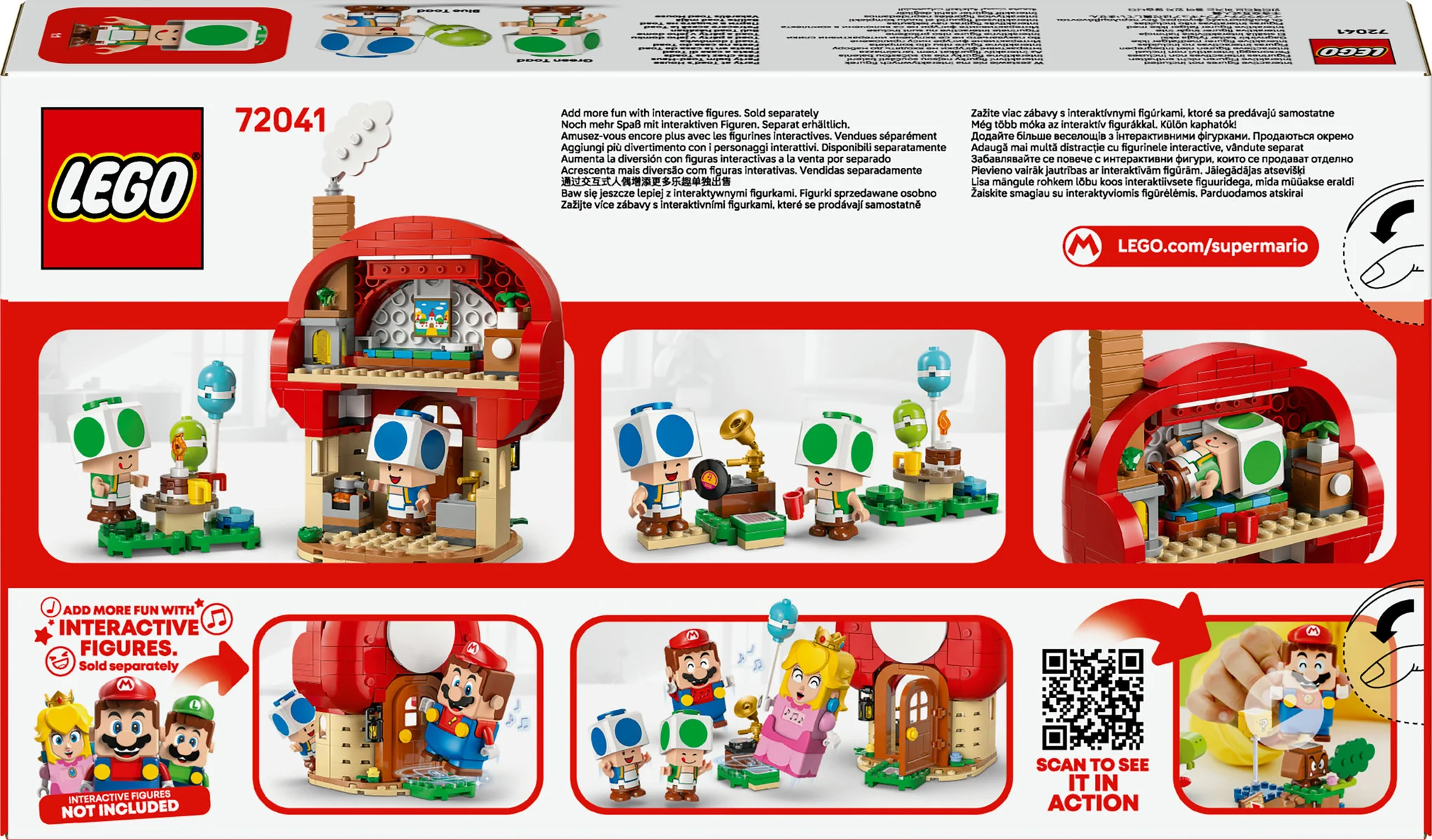 LEGO Super Mario Party at Toad’s House Toy 72041 - Image 4