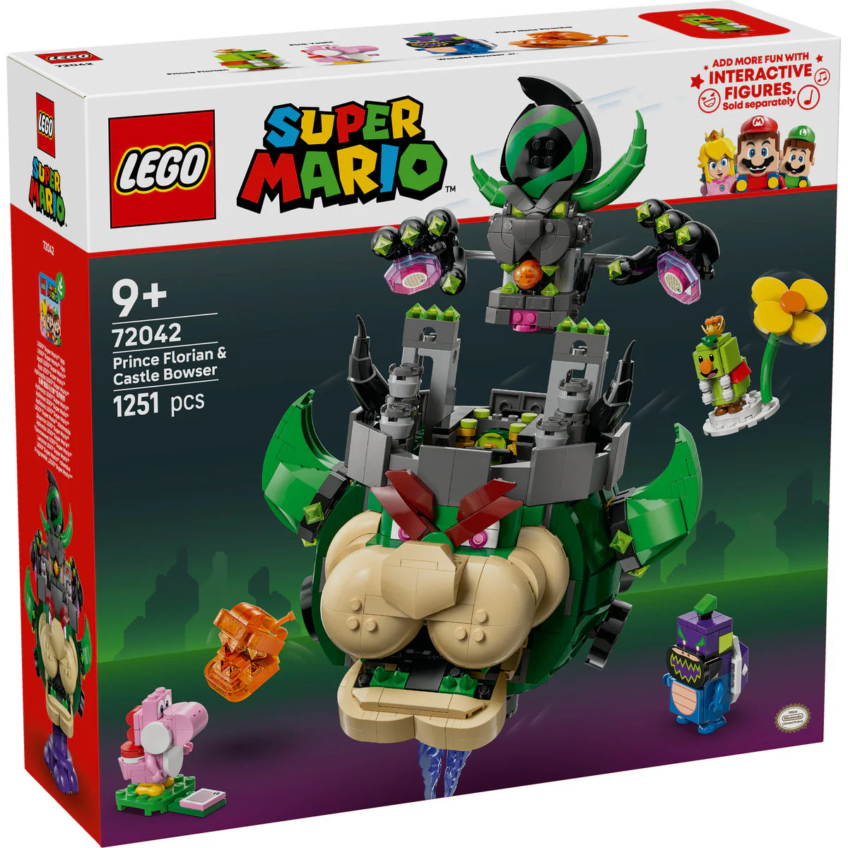 LEGO Super Mario Prince Florian & Castle Bowser 72042 - Image 2