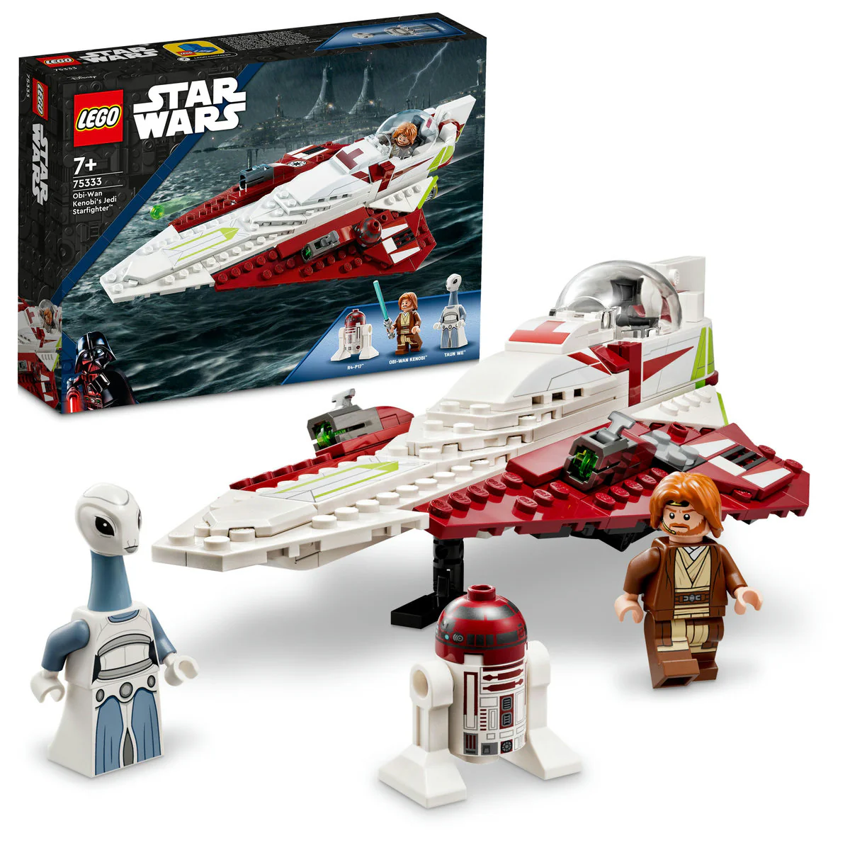 LEGO Star Wars Obi-Wan Kenobi’s Jedi Starfighter Set 75333 - Image 4