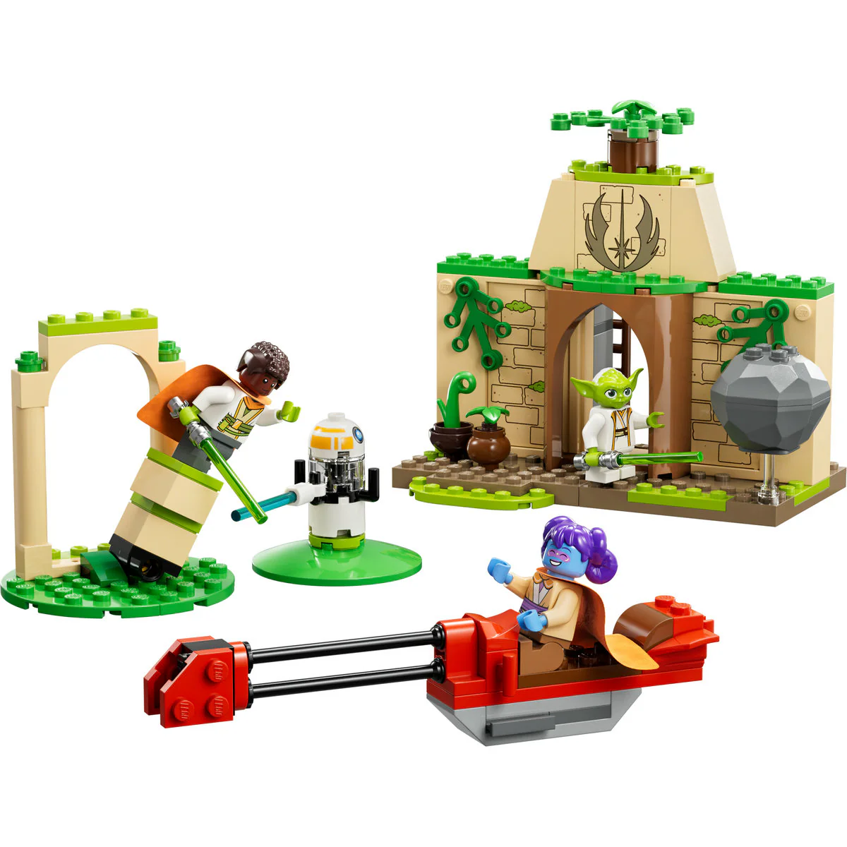 LEGO Star Wars Tenoo Jedi Temple 4+ Set 75358 - Image 5