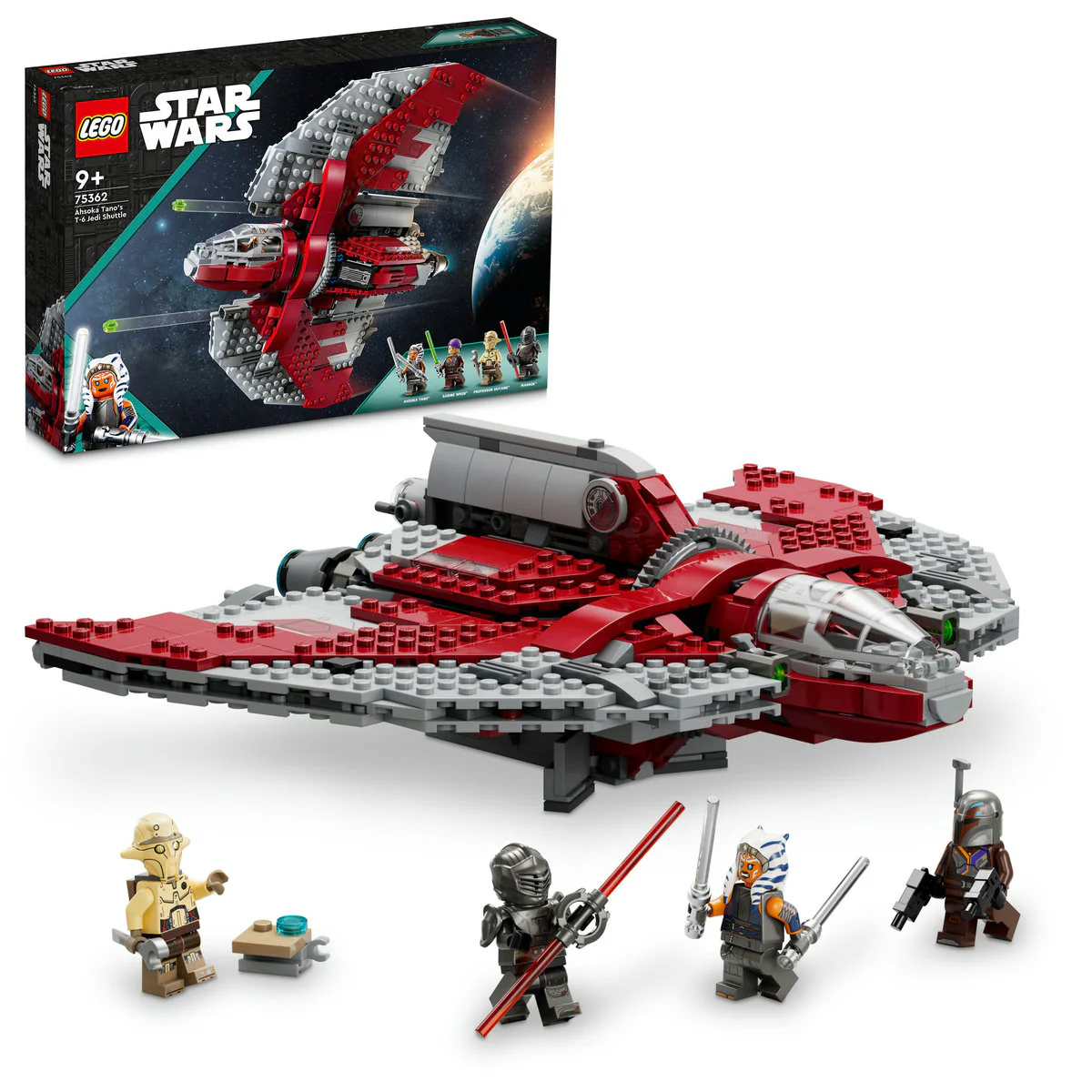 LEGO Star Wars Ahsoka Tano's T-6 Jedi Shuttle 75362 - Image 4