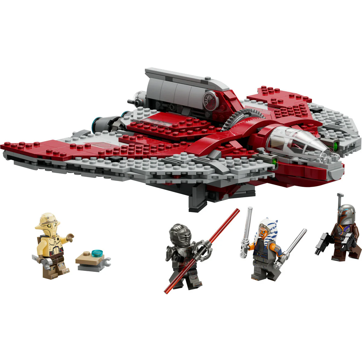 LEGO Star Wars Ahsoka Tano's T-6 Jedi Shuttle 75362 - Image 5