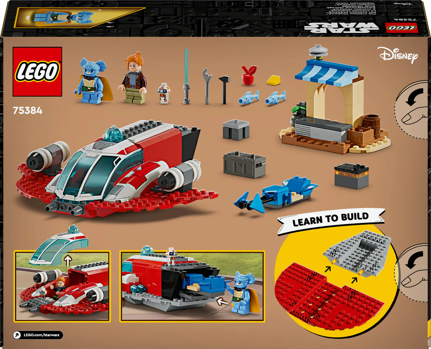 LEGO Star Wars The Crimson Firehawk Action Toy 75384 - Image 3