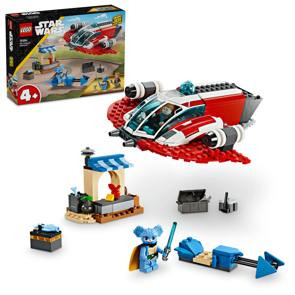 LEGO Star Wars The Crimson Firehawk Action Toy 75384 - Image 4
