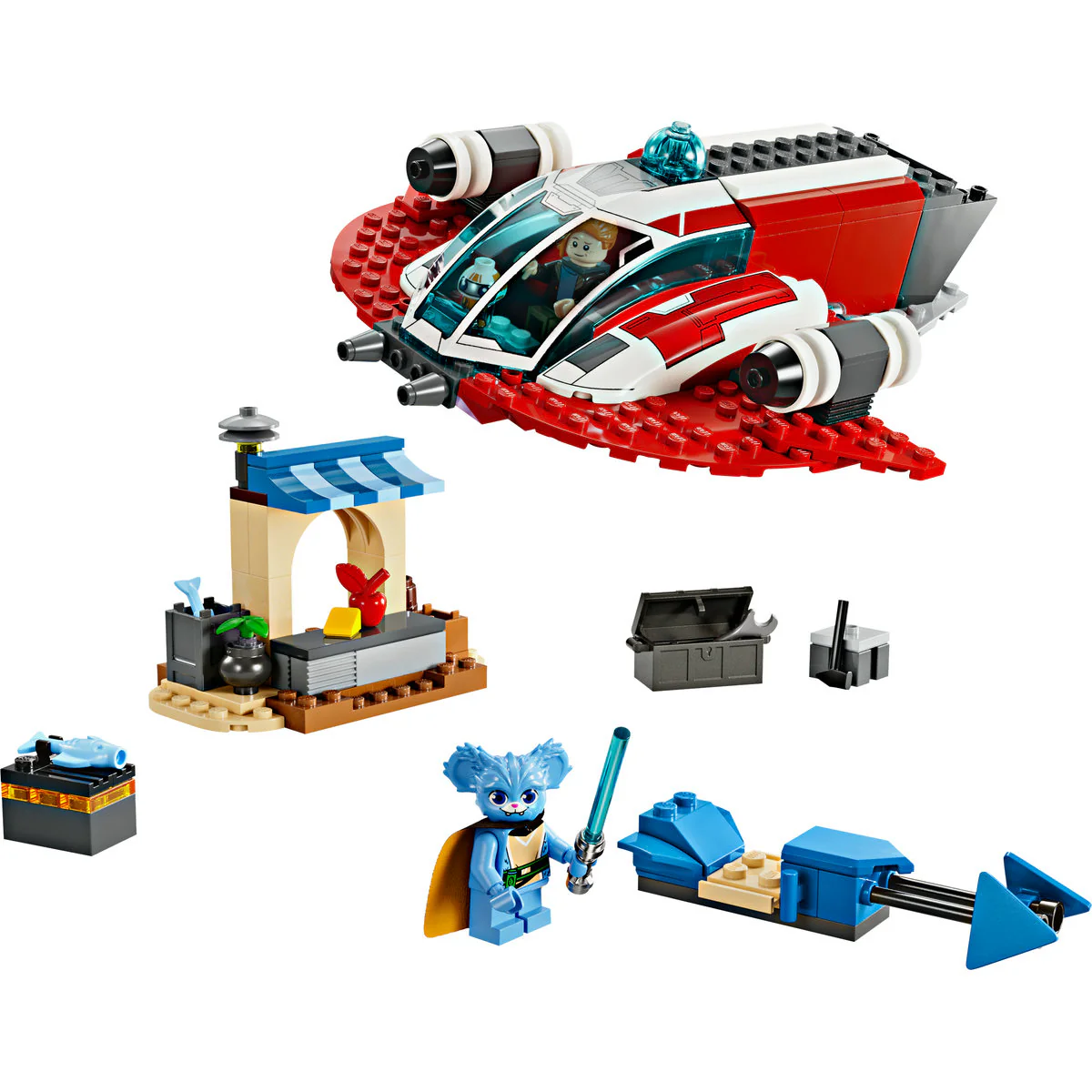 LEGO Star Wars The Crimson Firehawk Action Toy 75384 - Image 5