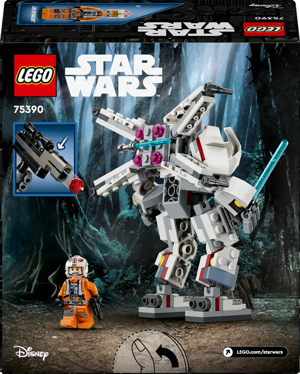 LEGO Star Wars Luke Skywalker X-Wing Mech Set 75390 - Image 3