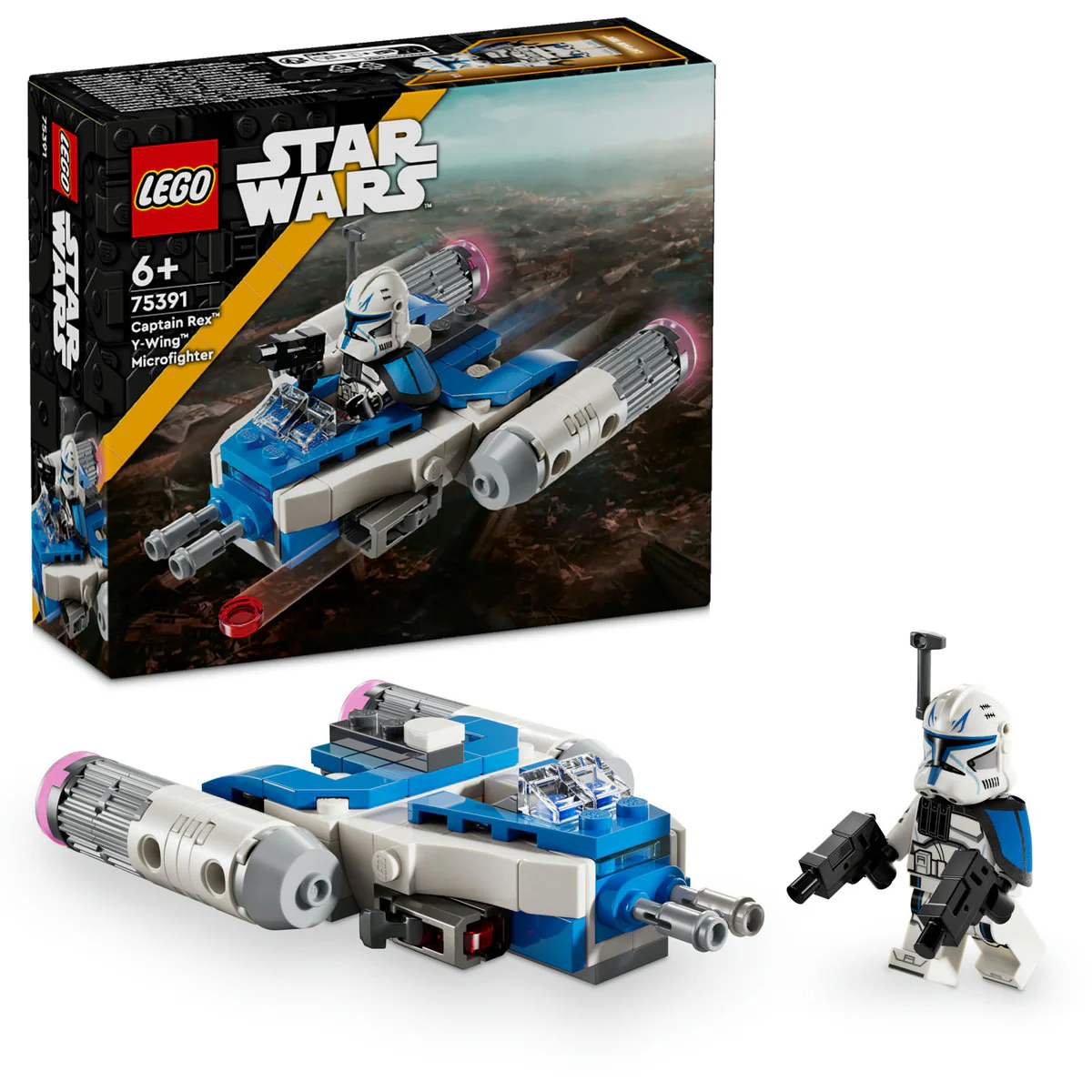 LEGO Star Wars Captain Rex Y-Wing Microfighter 75391 - Image 4