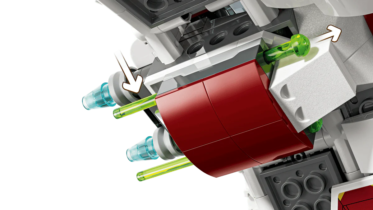 LEGO Star Wars The Clone Wars Ahsoka’s Jedi Interceptor Starfighter 75401 - Image 5