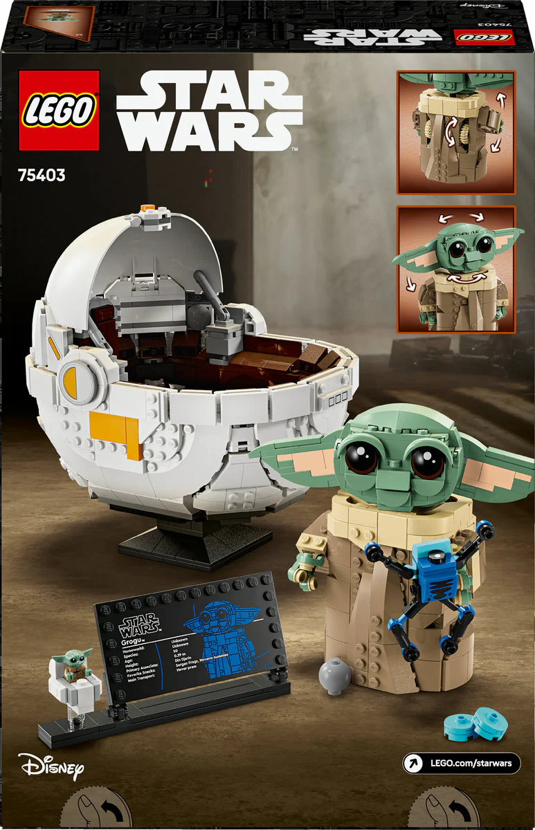 LEGO Star Wars Grogu with Hover Pram Set 75403 - Image 3