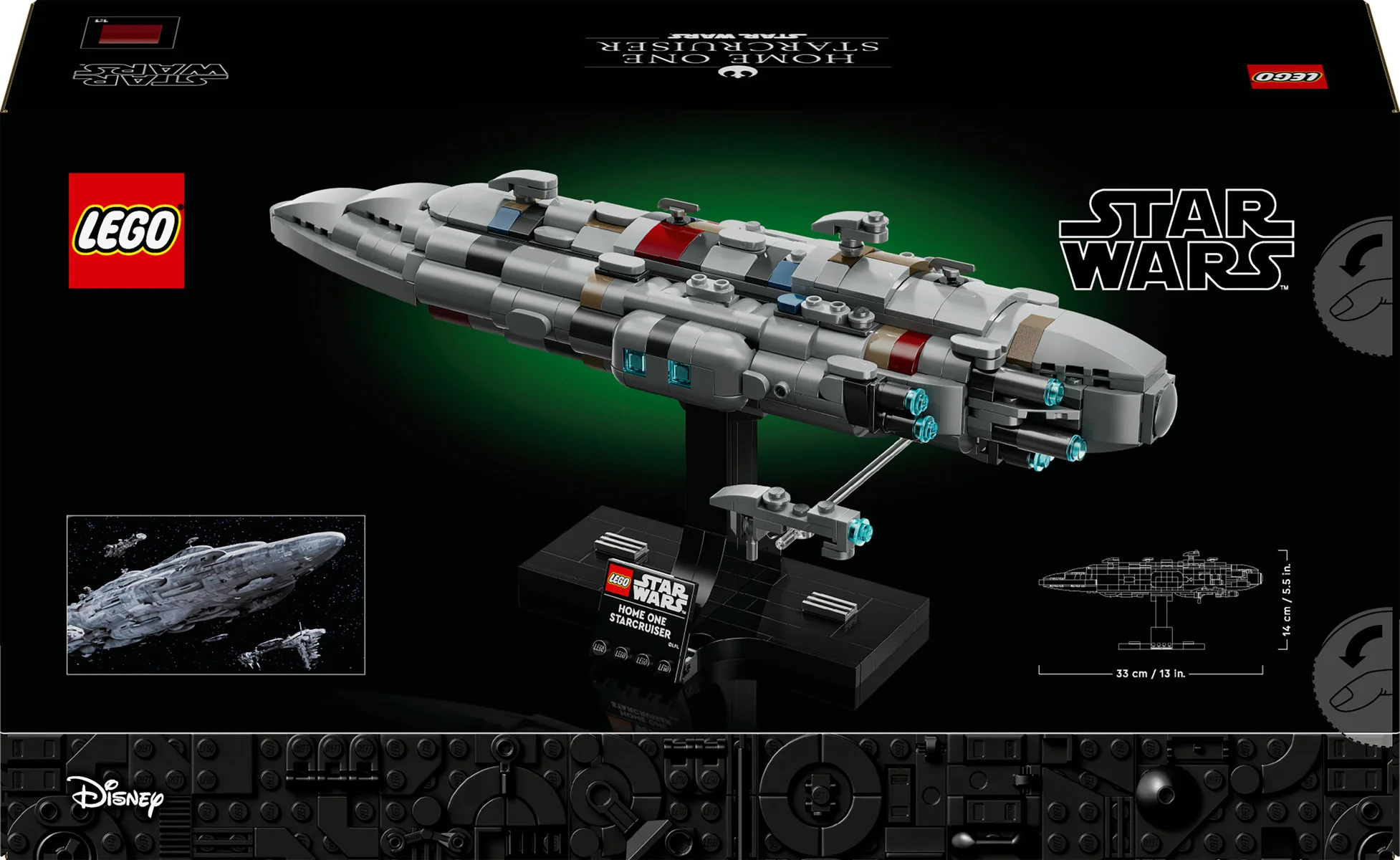 LEGO Star Wars Home One Starcruiser model Set 75405 - Image 3