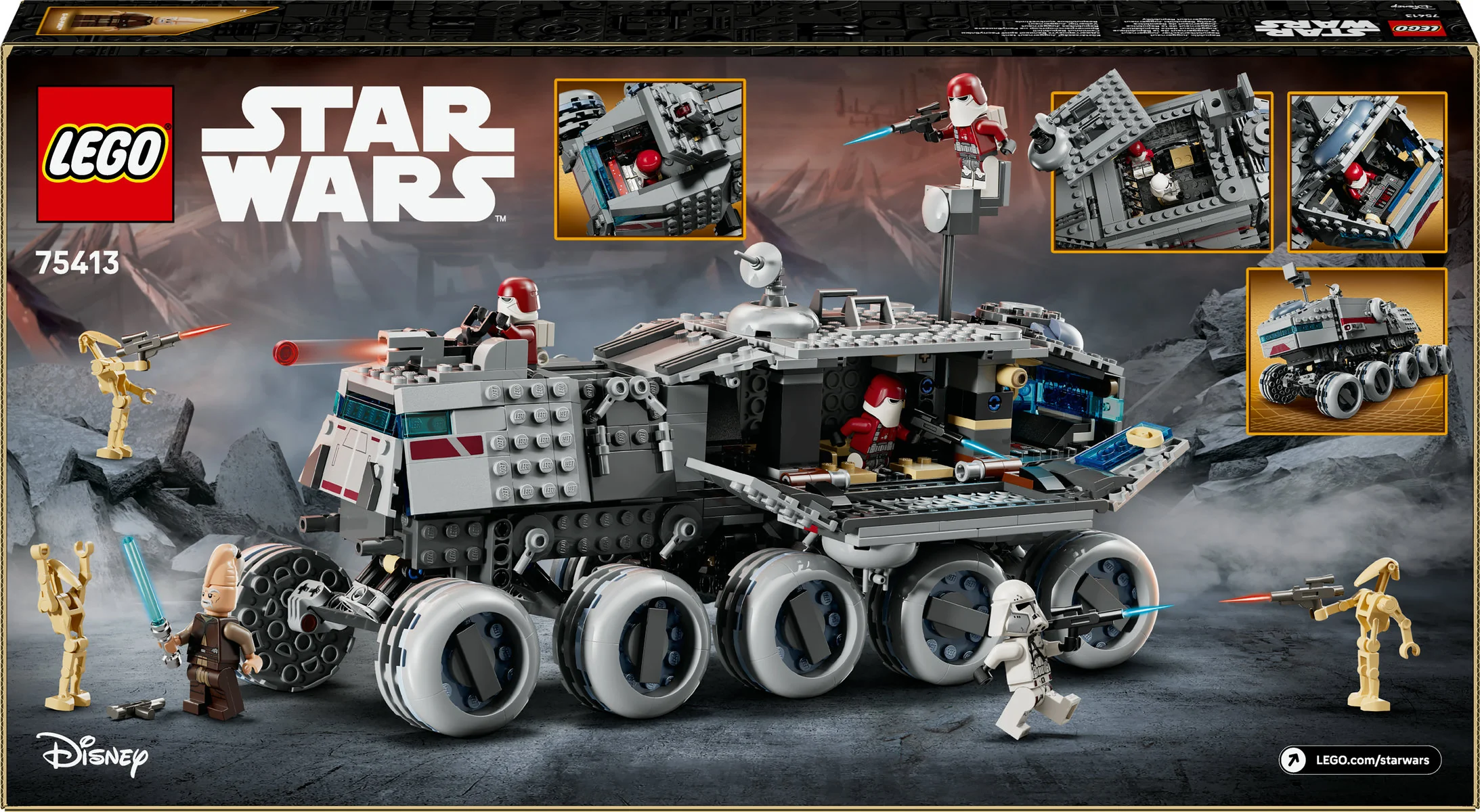 LEGO Star Wars Republic Juggernaut Set 75413 - Image 4