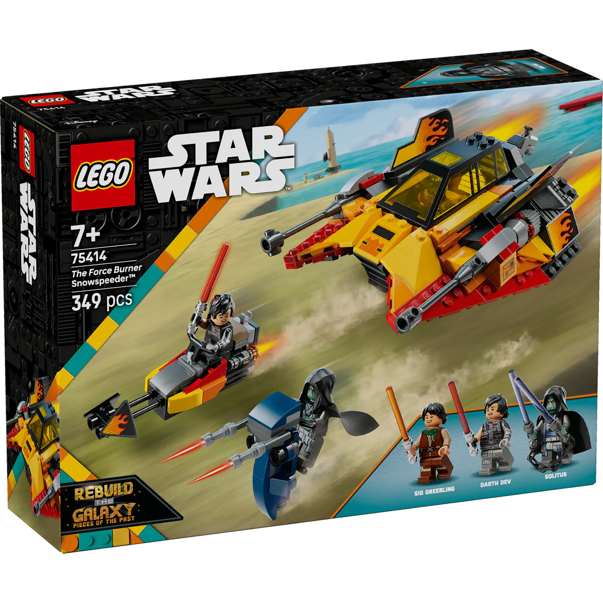 LEGO Star Wars The Force Burner Snowspeeder 75414 - Image 2