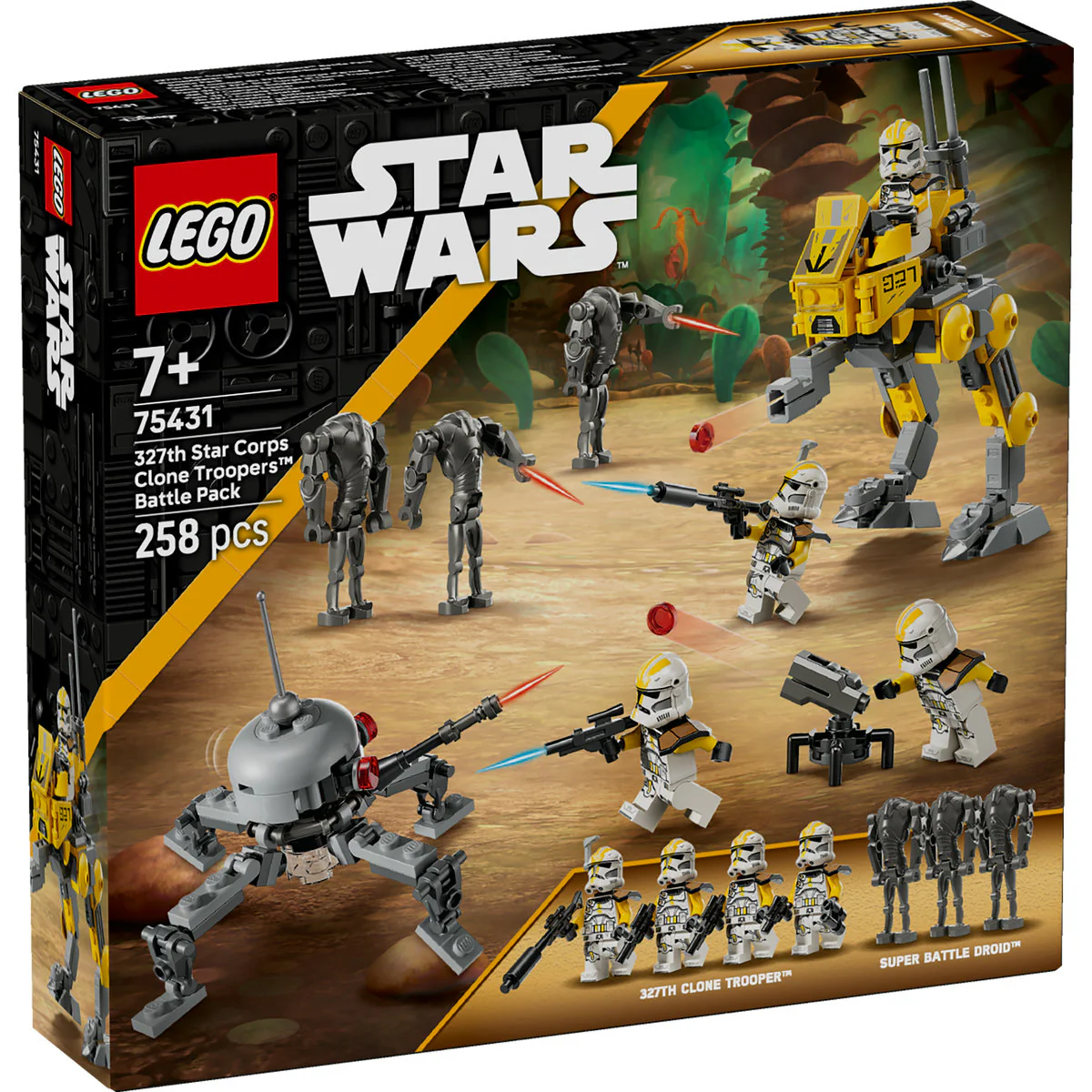 LEGO Star Wars 327th Star Corps Clone Troopers Battle Pack 75431 - Image 2