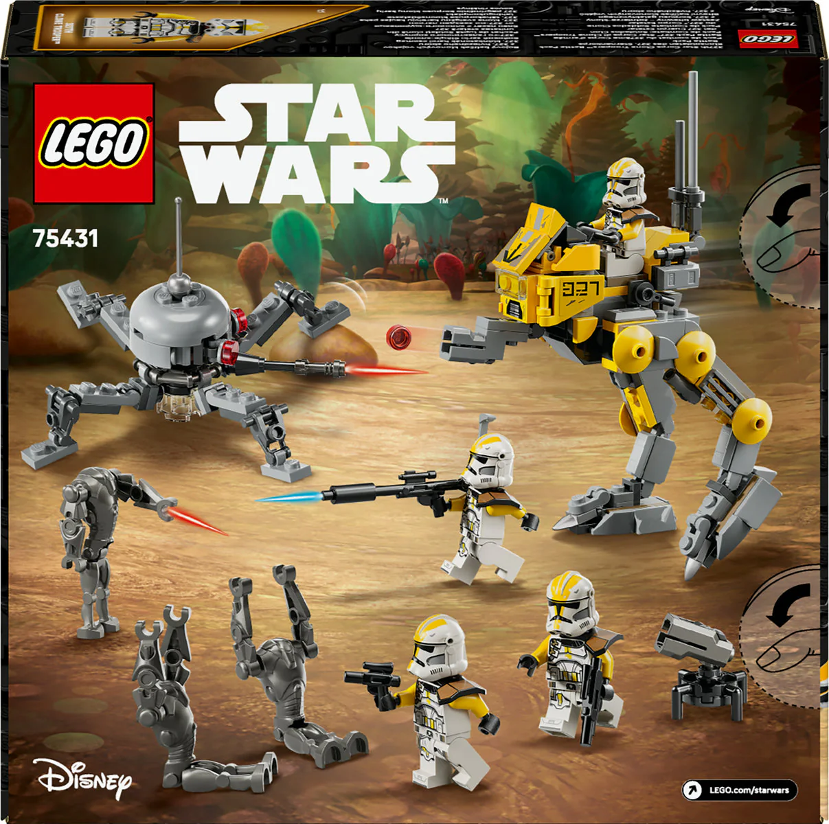 LEGO Star Wars 327th Star Corps Clone Troopers Battle Pack 75431 - Image 3