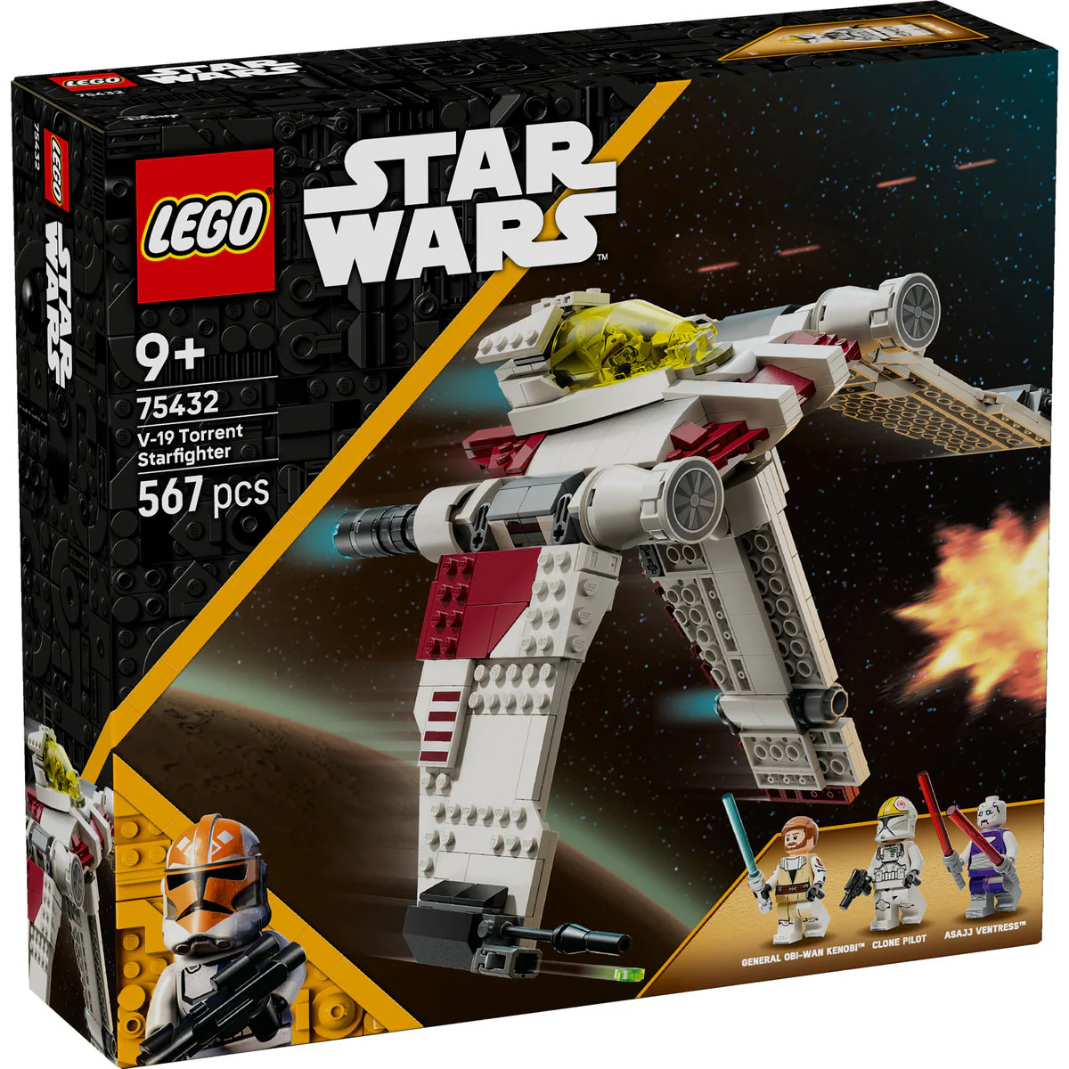LEGO Star Wars: The Clone Wars V-19 Torrent Starfighter 75432 - Image 2