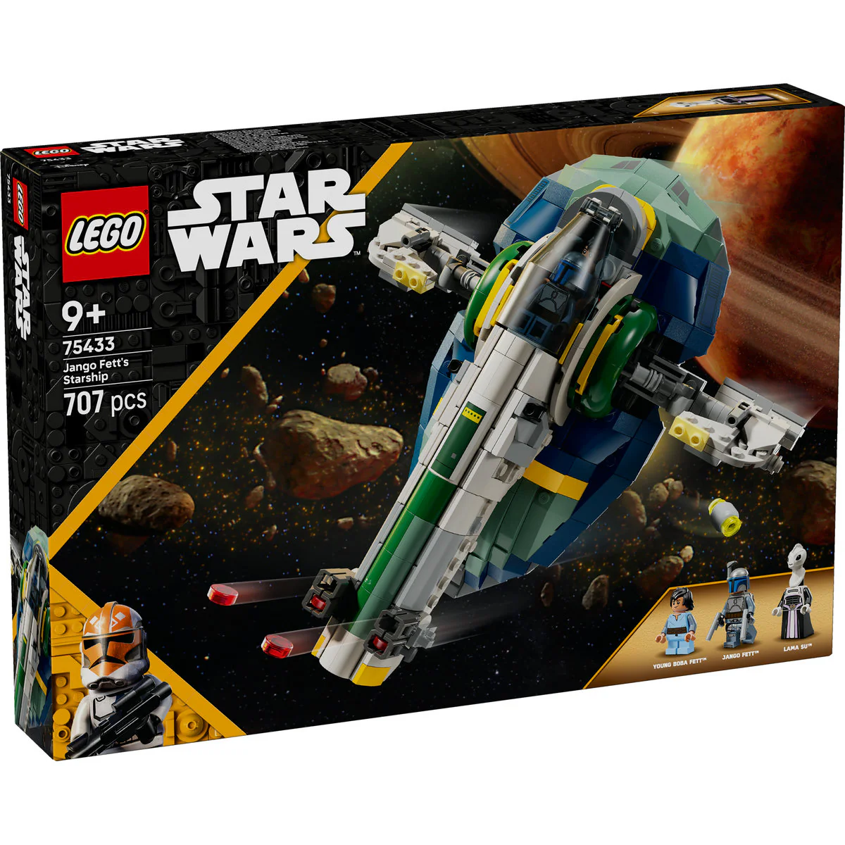 LEGO Star Wars Jango Fett’s Starship Set 75433 - Image 2