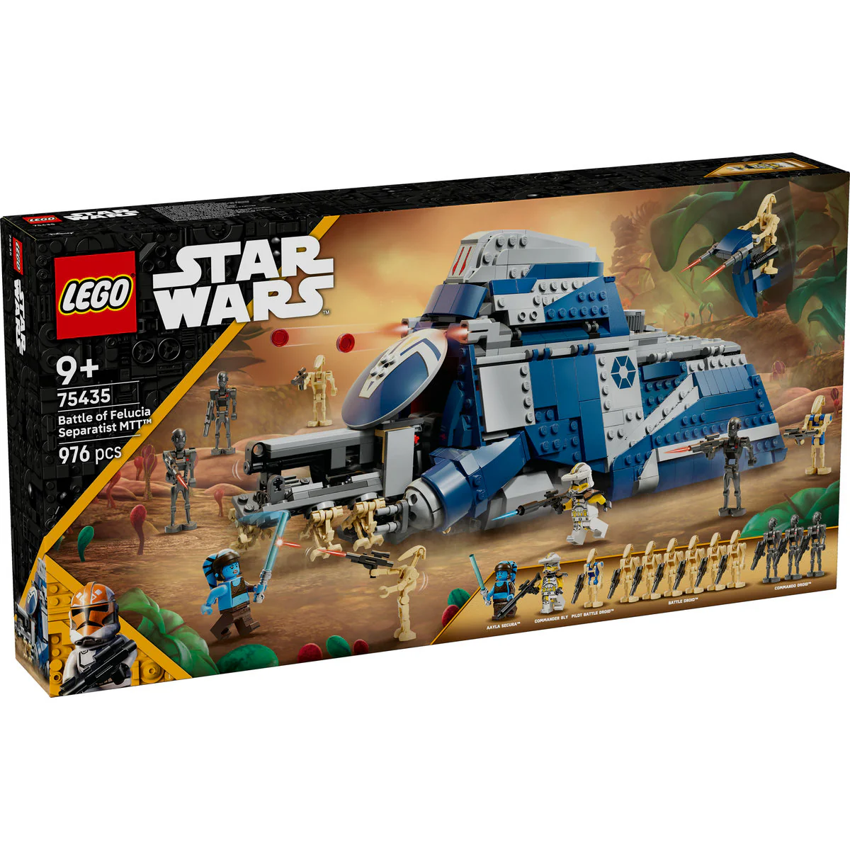 LEGO Star Wars Battle of Felucia Separatist MTT 75435 - Image 2