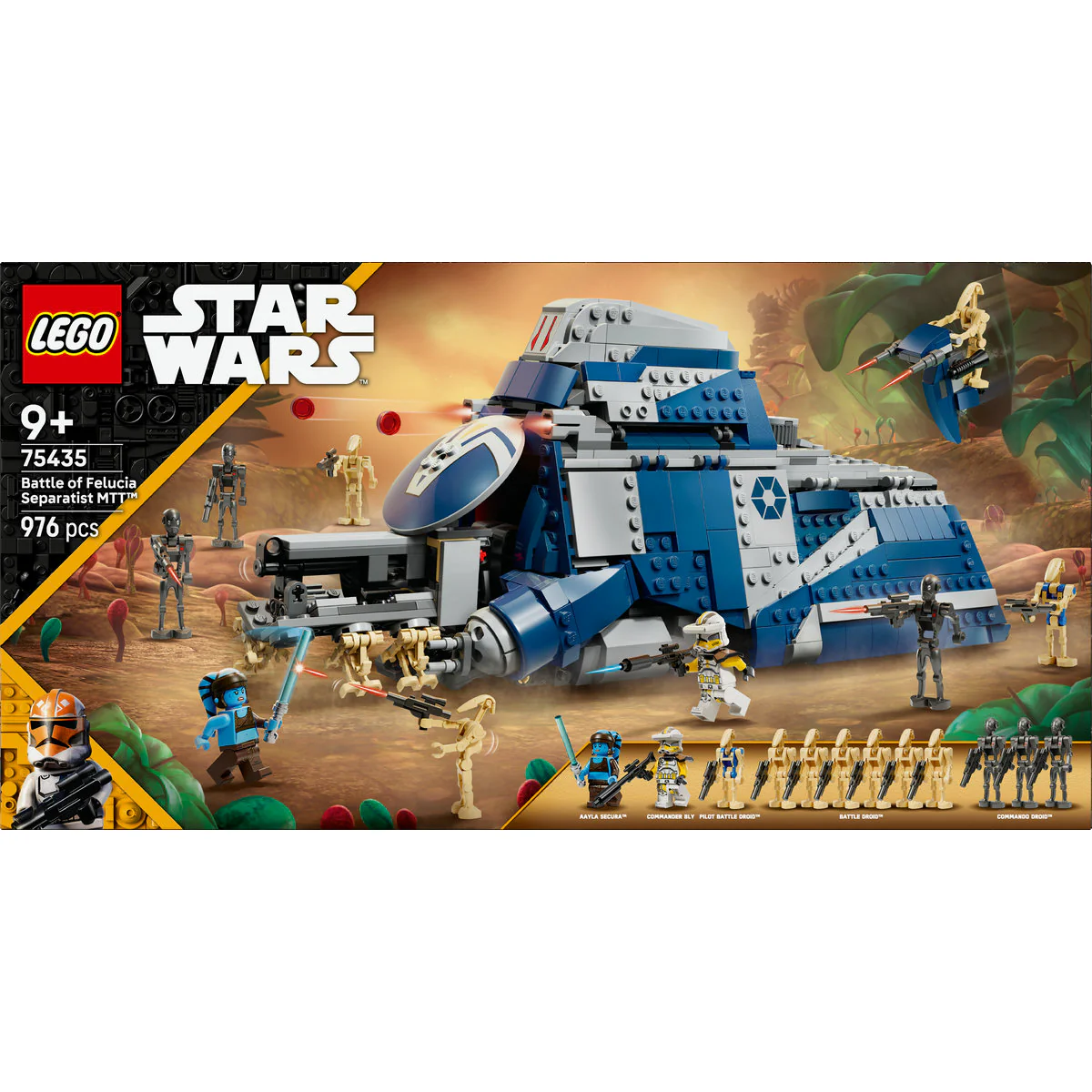 LEGO Star Wars Battle of Felucia Separatist MTT 75435 - Image 3