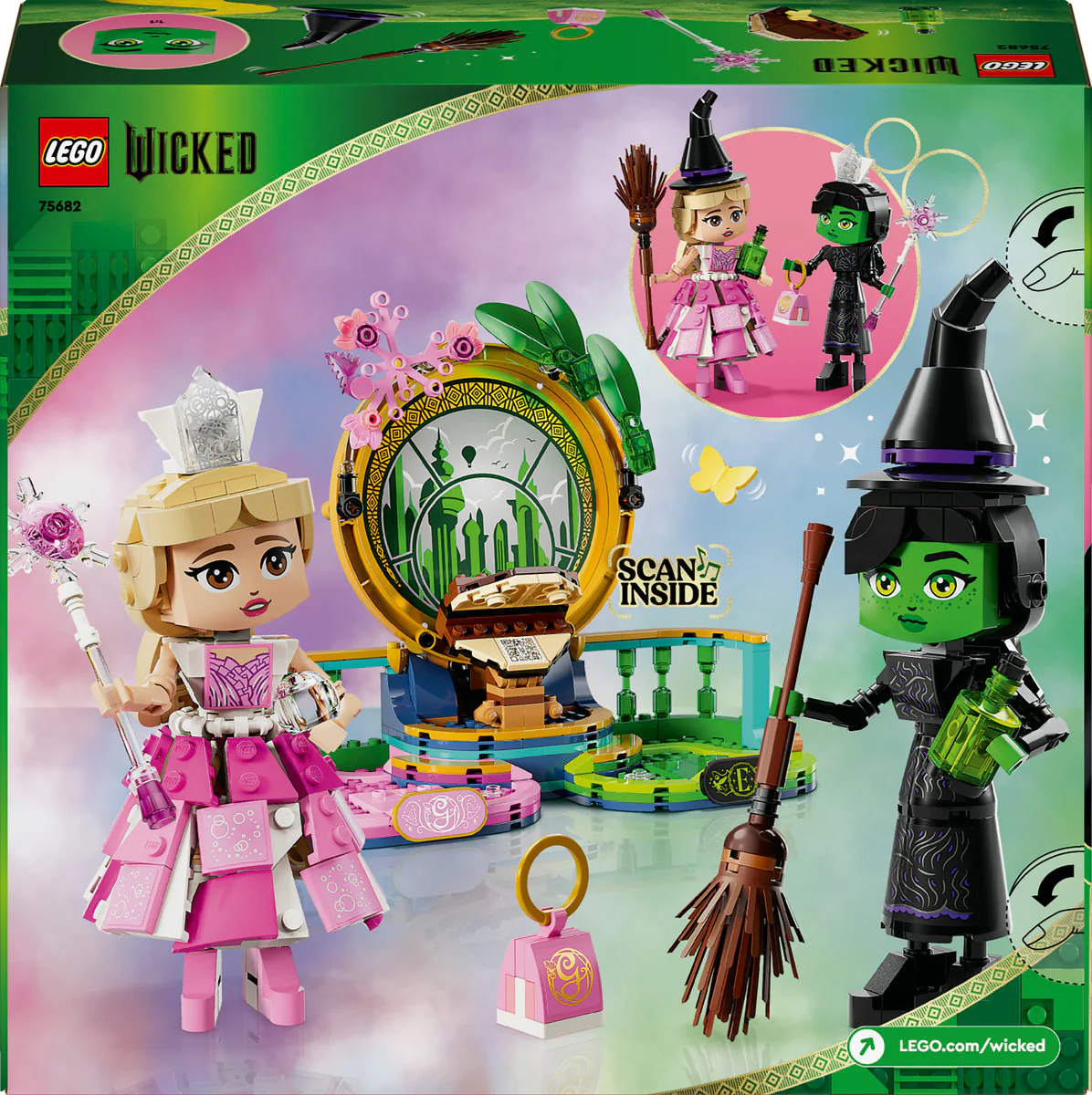 LEGO Wicked Elphaba & Glinda Figures 75682 - Image 2