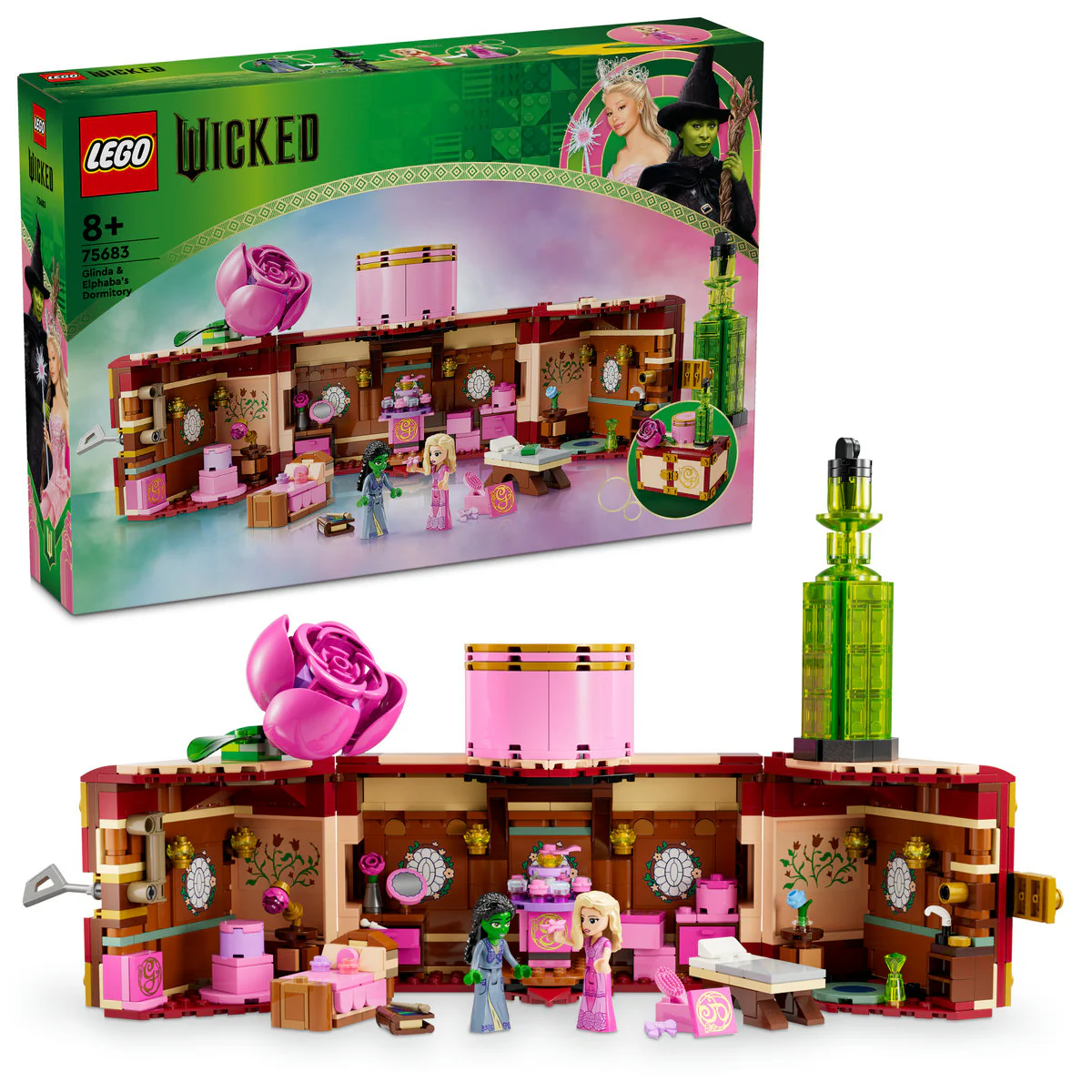 LEGO Wicked Glinda & Elphaba's Dormitory 75683 - Image 3