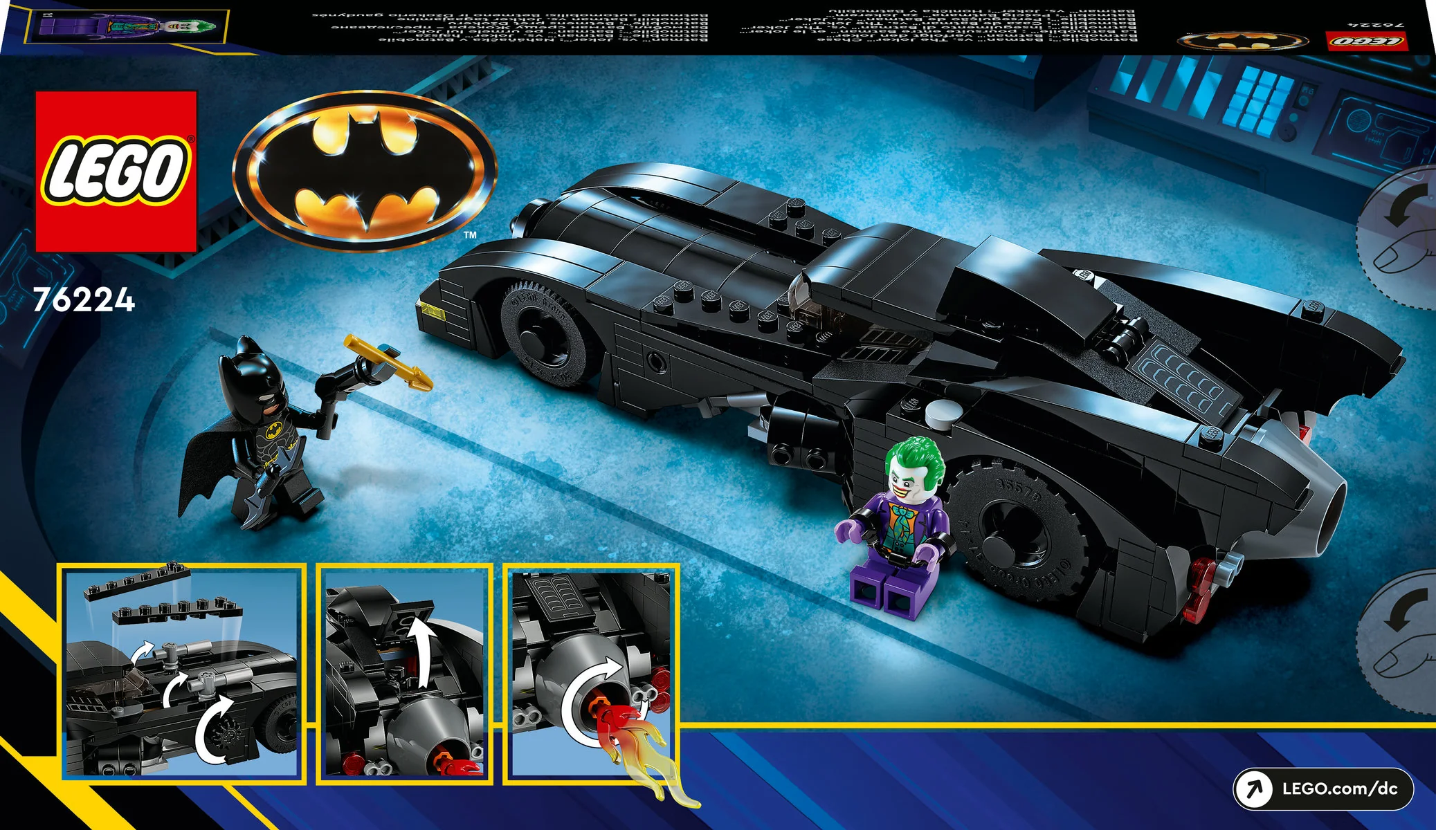 LEGO DC Batmobile: Batman vs. The Joker Chase 76224 - Image 3