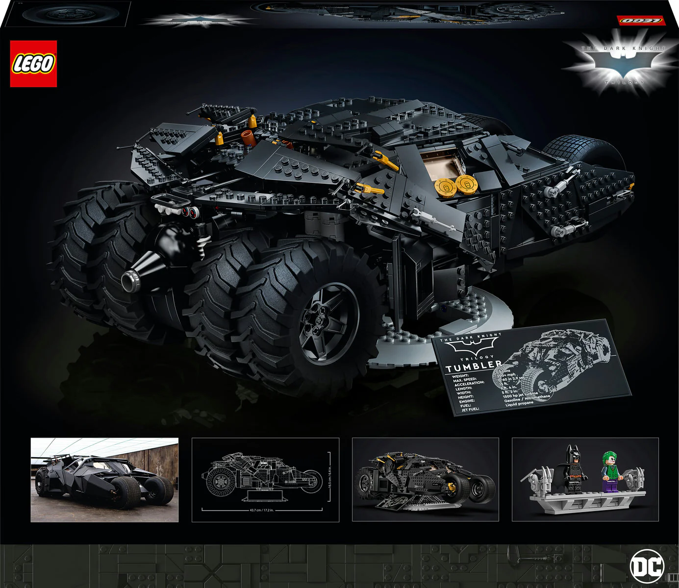 LEGO DC Batmobile™ Tumbler 76240 - Image 3