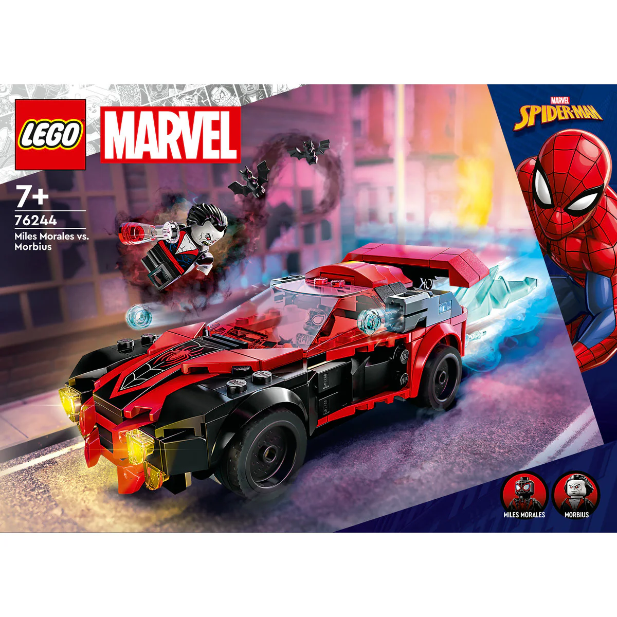 LEGO Marvel Miles Morales vs. Morbius Set 76244 - Image 2