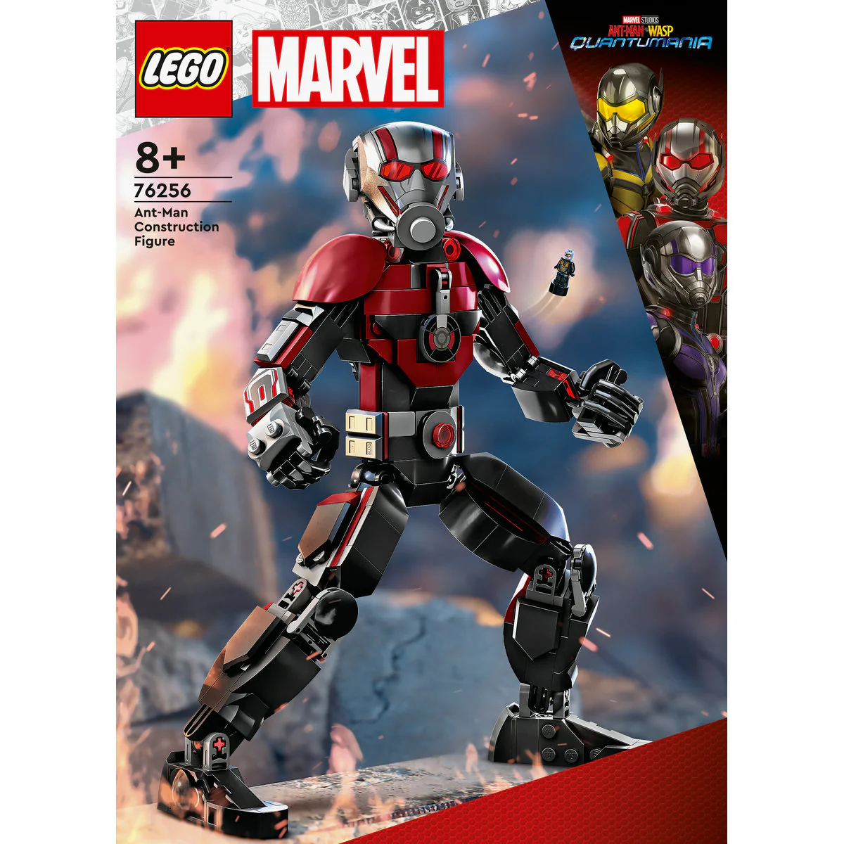 LEGO Marvel Ant-Man Construction Figure Set 76256 - Image 2