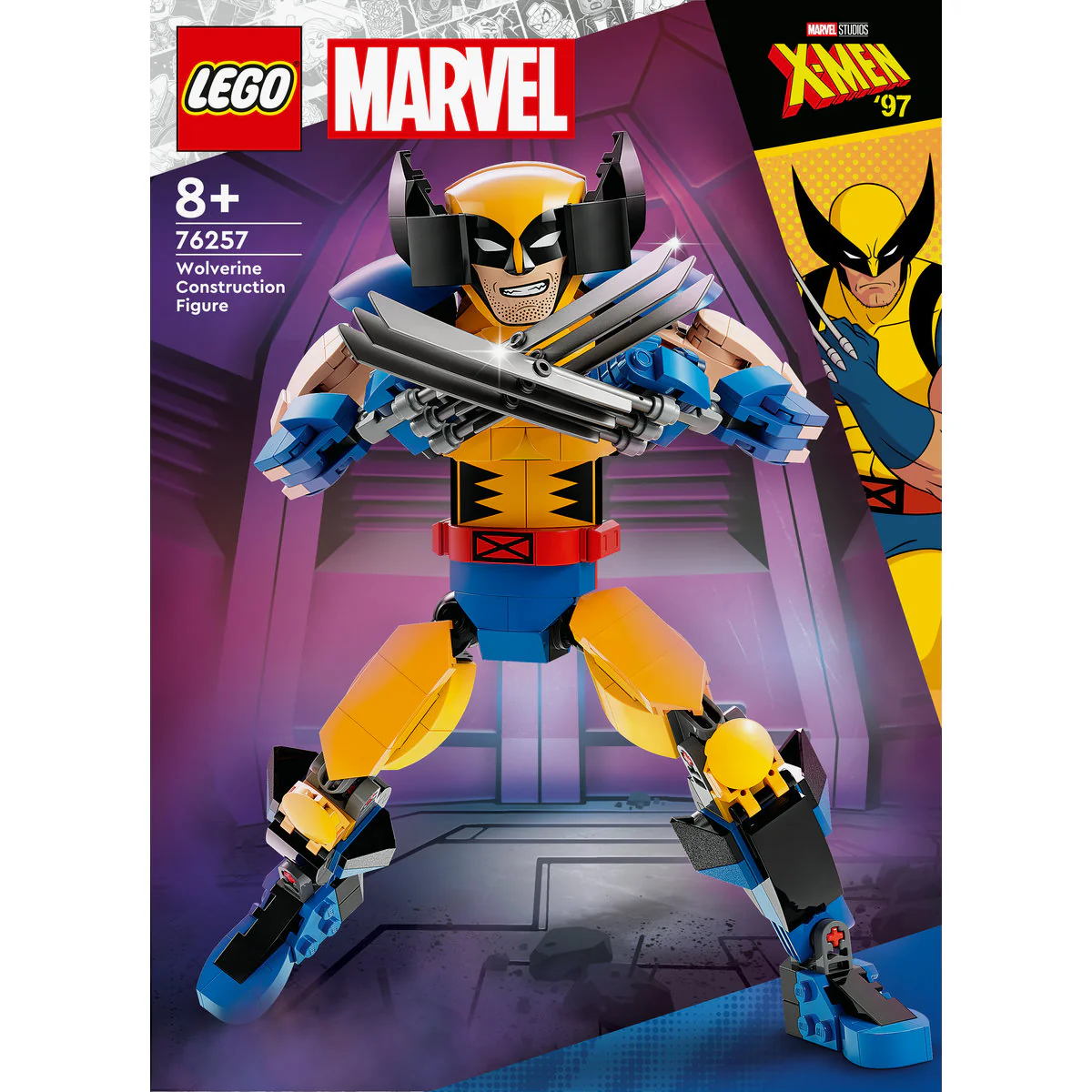 LEGO Marvel Wolverine Construction Figure Set 76257 - Image 2