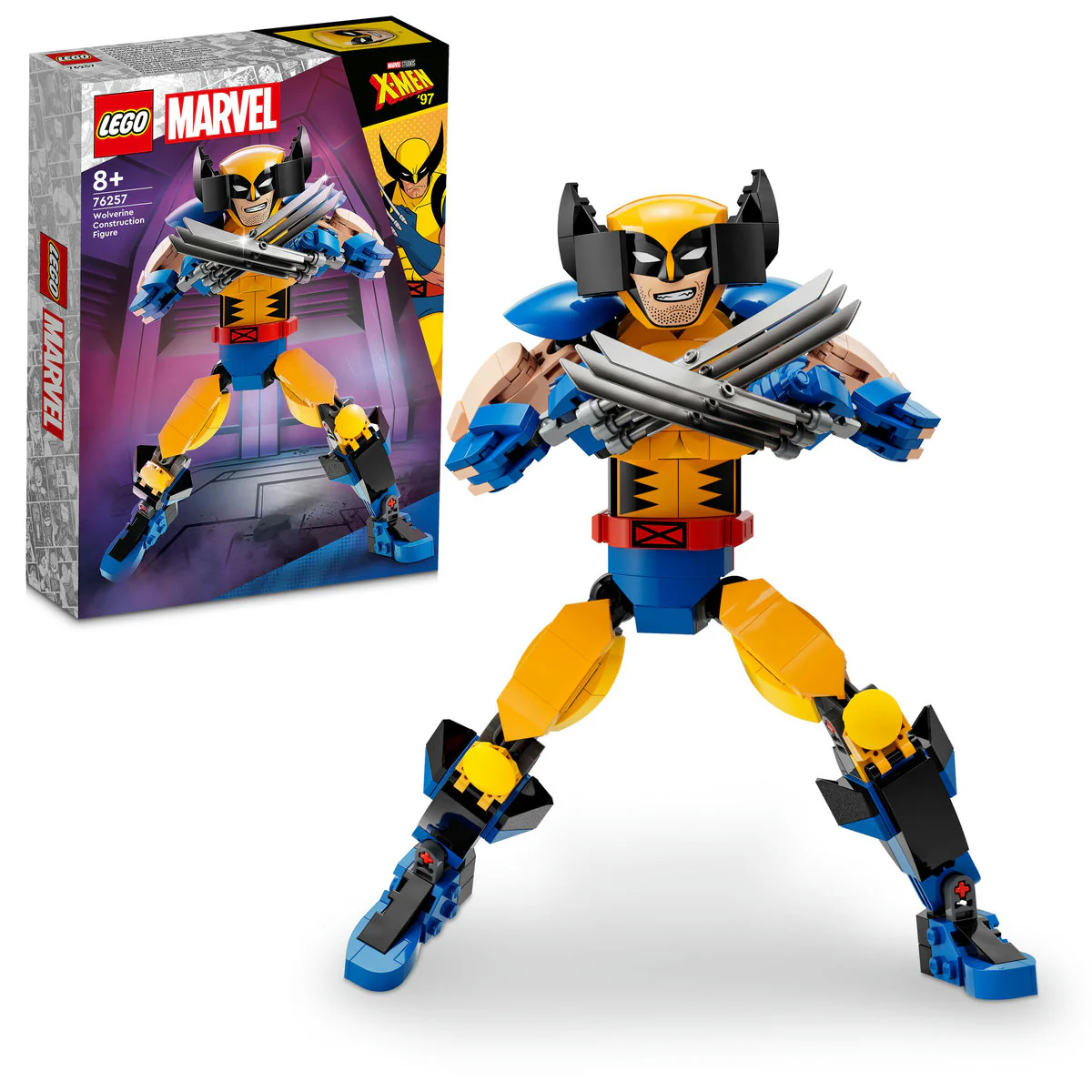 LEGO Marvel Wolverine Construction Figure Set 76257 - Image 4