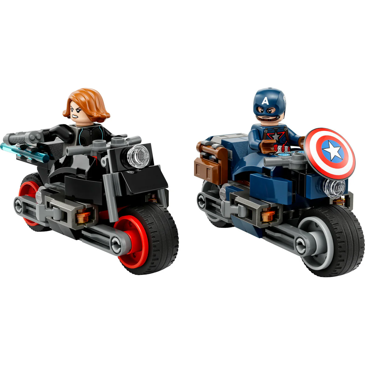 LEGO Marvel Black Widow & Captain America Motorcycles 76260 - Image 5