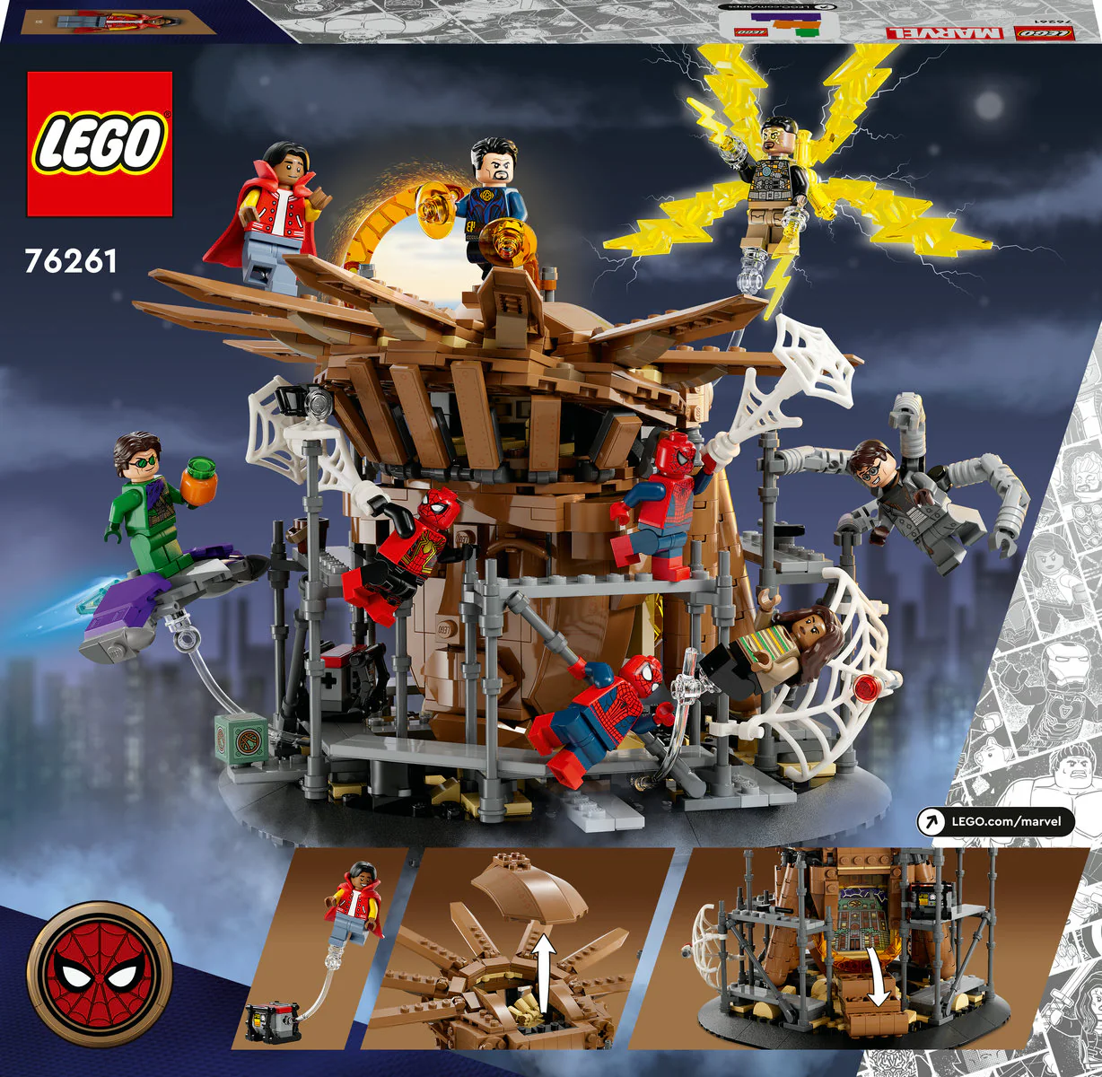 LEGO Marvel Spider-Man Final Battle Model Set 76261 - Image 3