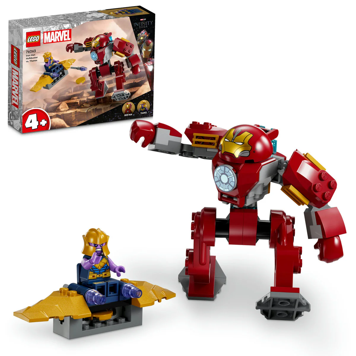 LEGO Marvel Iron Man Hulkbuster vs. Thanos Set 76263 - Image 4