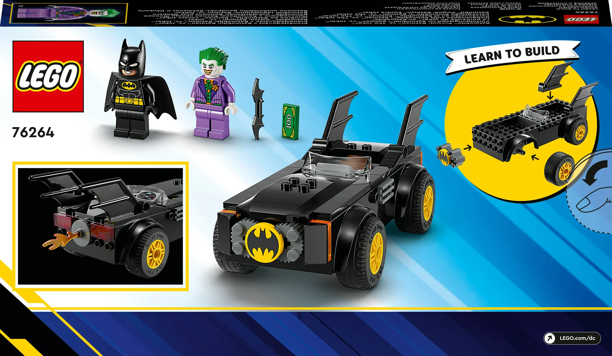 LEGO DC Batmobile Pursuit: Batman vs. The Joker 76264 - Image 3