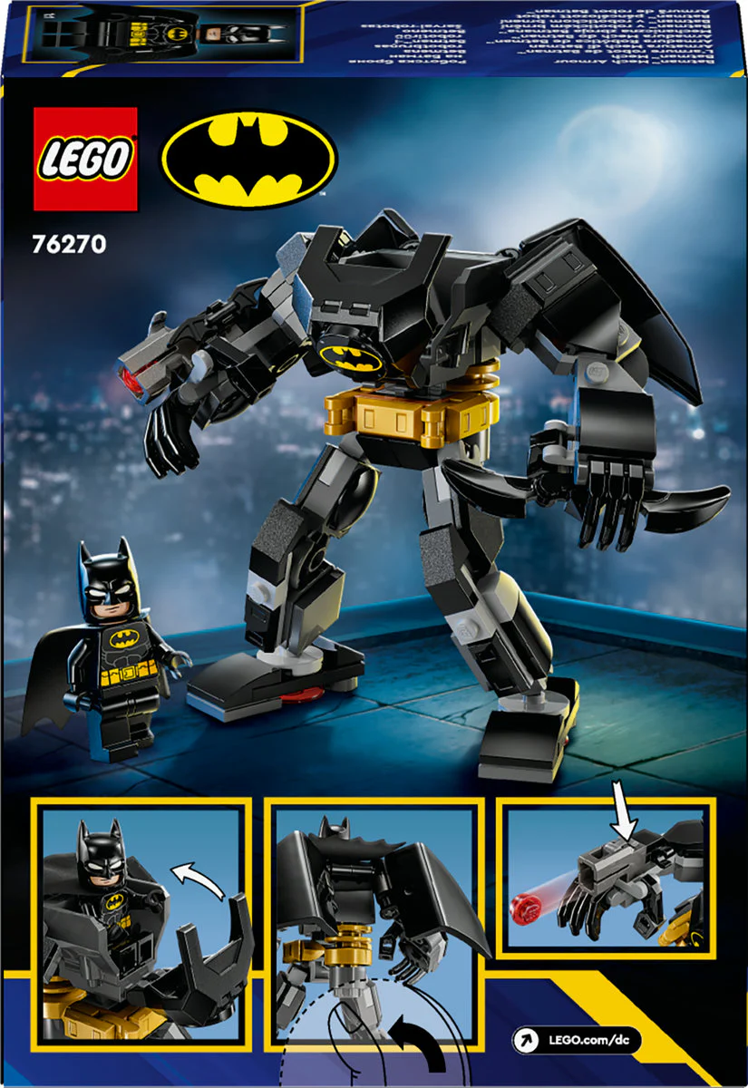 LEGO DC Batman Mech Armour Super-Hero Toy Set 76270 - Image 3