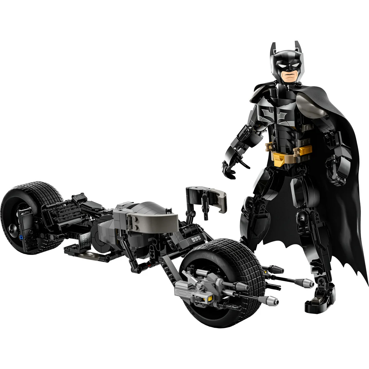 LEGO DC Batman: Batman Construction Figure & the Bat-Pod Bike 76273 - Image 5