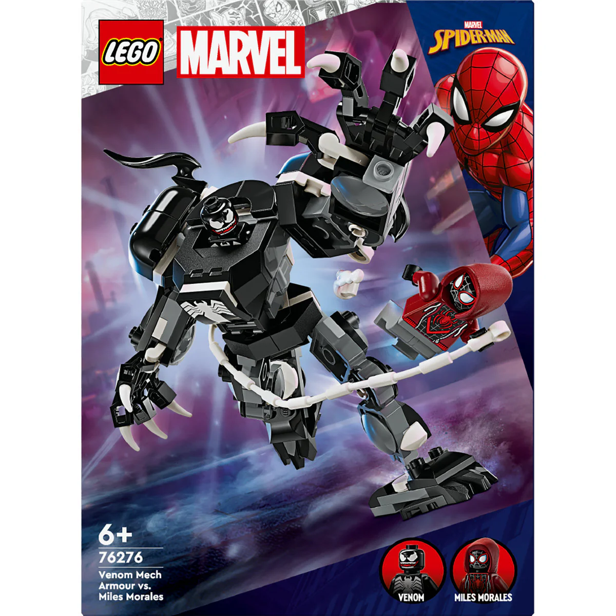 LEGO Marvel Venom Mech Armour vs. Miles Morales 76276 - Image 2