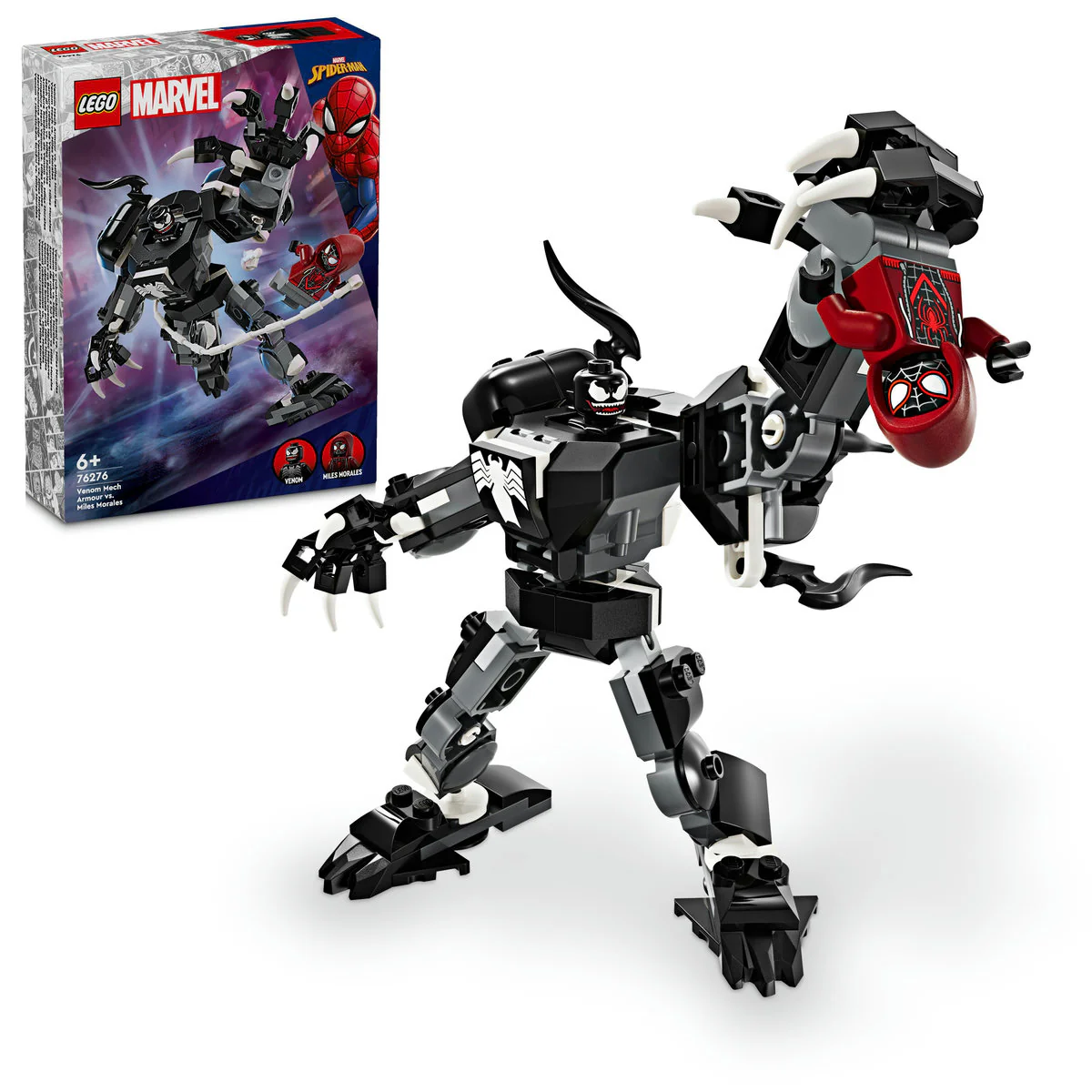 LEGO Marvel Venom Mech Armour vs. Miles Morales 76276 - Image 4