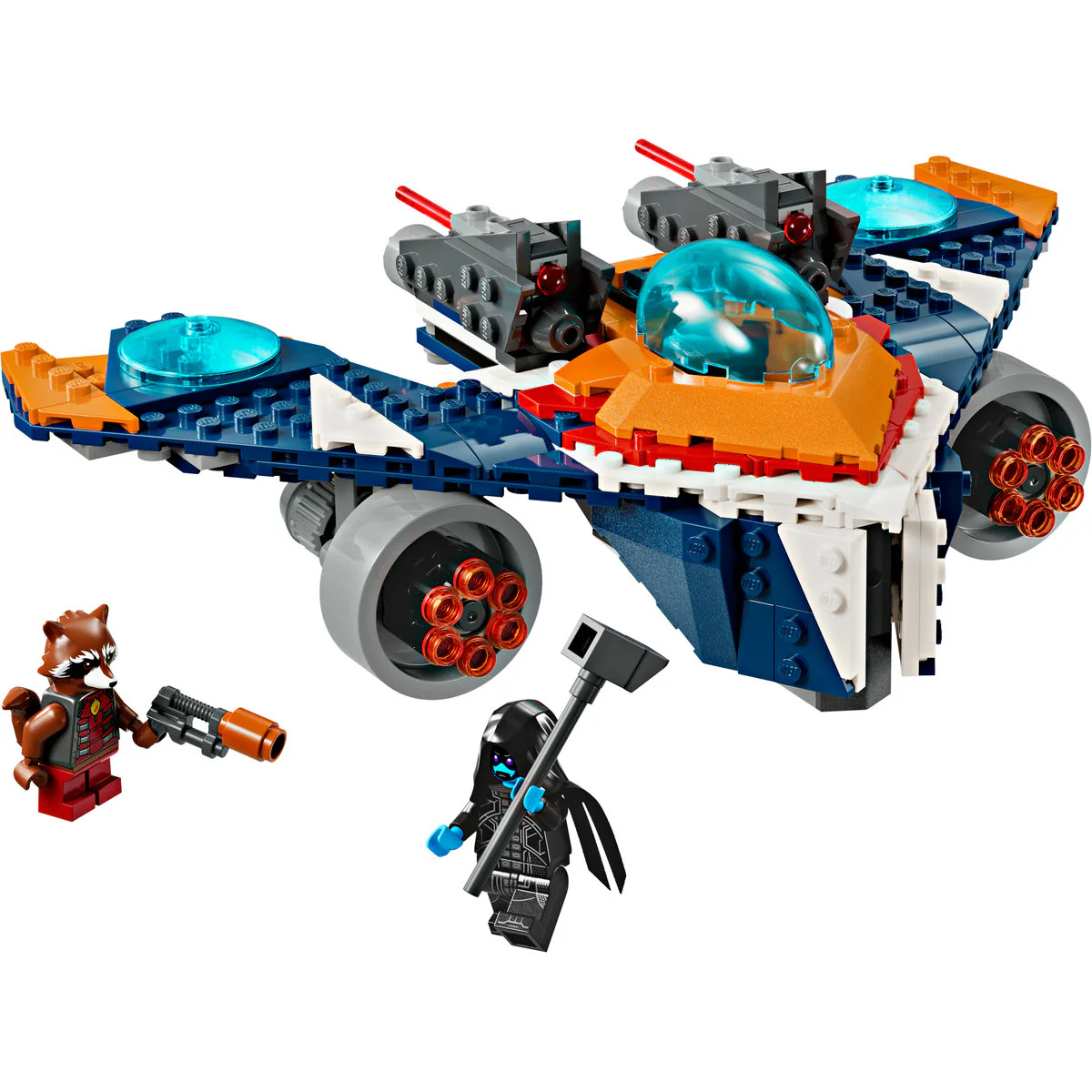 LEGO Marvel Rocket’s Warbird vs. Ronan Set 76278 - Image 5