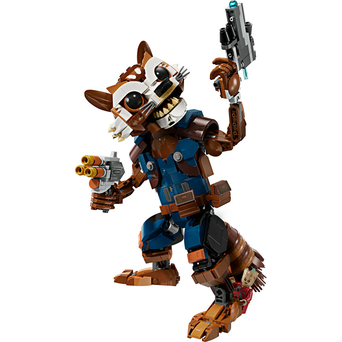 LEGO Marvel Rocket & Baby Groot Buildable Toy 76282 - Image 5