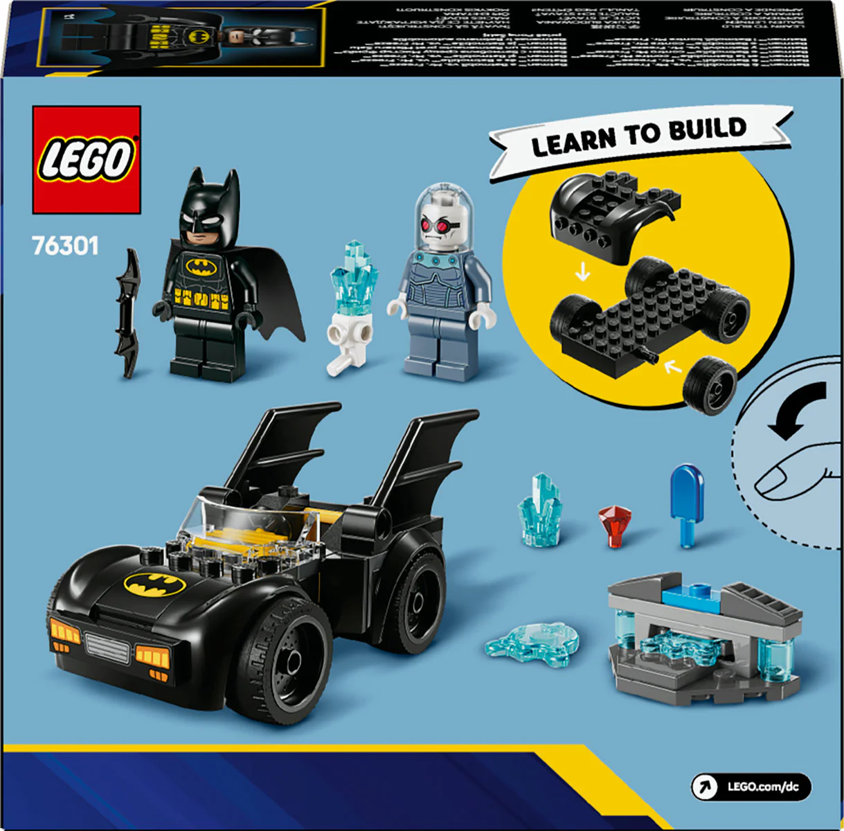 LEGO DC Batman & Batmobile vs. Mr. Freeze Toy 76301 - Image 3