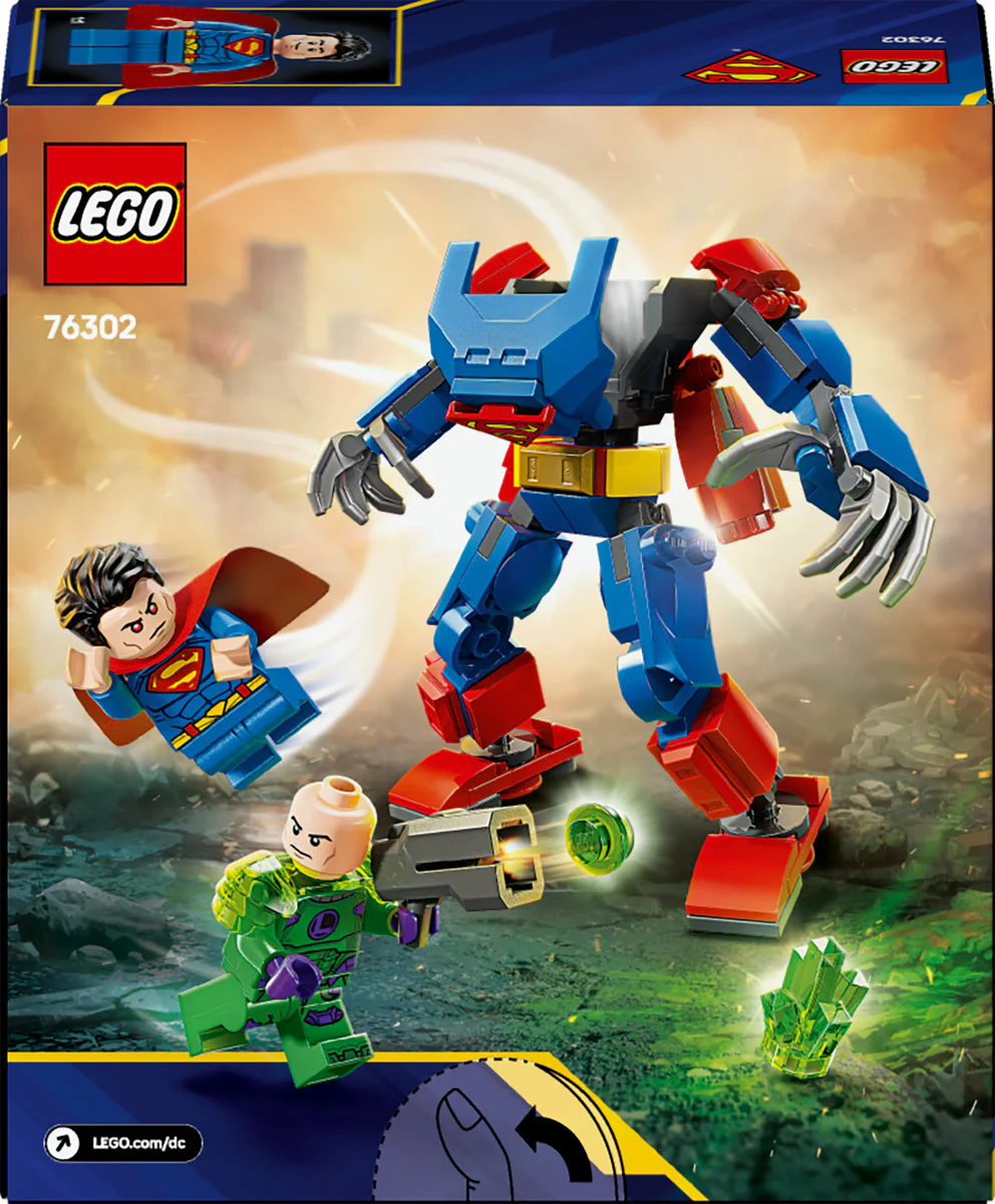 LEGO DC Superman Mech vs. Lex Luthor Toy Set 76302 - Image 3