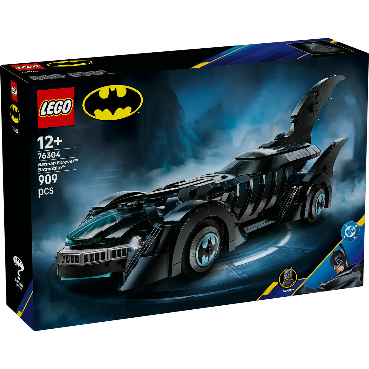 LEGO DC Batman Forever Batmobile Toy Car 76304 - Image 2