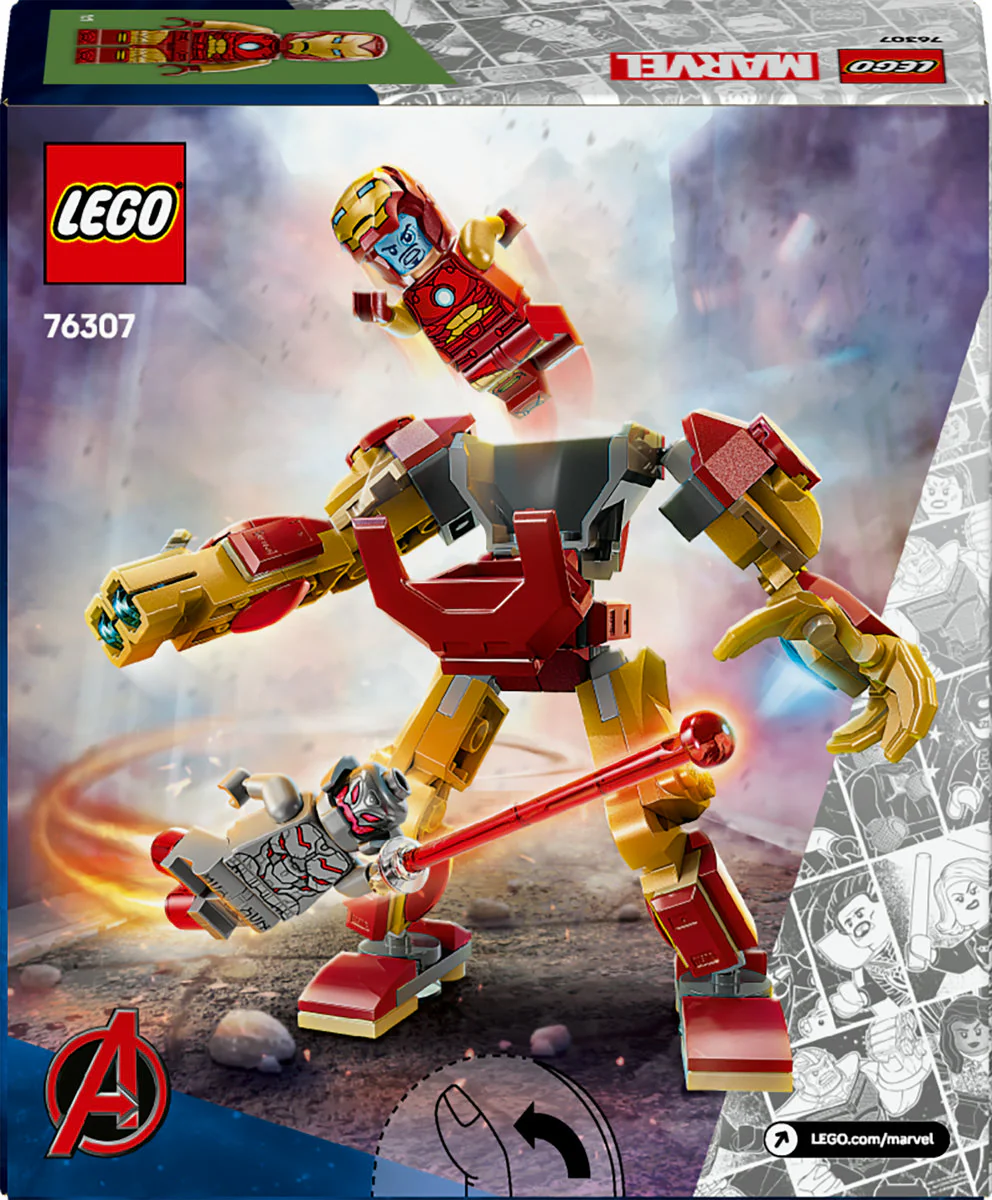 LEGO Marvel Iron Man Mech vs. Ultron Set 76307 - Image 3