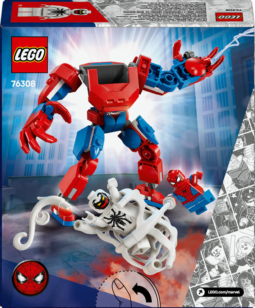 LEGO Marvel Spider-Man Mech vs. Anti-Venom Set 76308 - Image 3