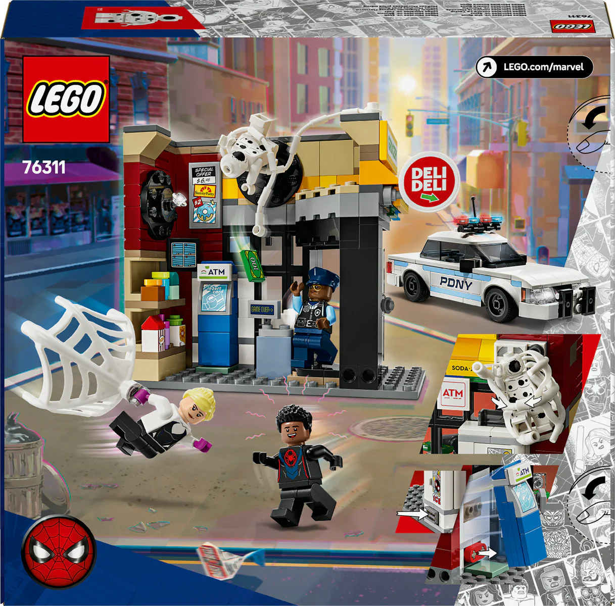LEGO Marvel Spider-Verse: Miles Morales vs. The Spot 76311 - Image 3